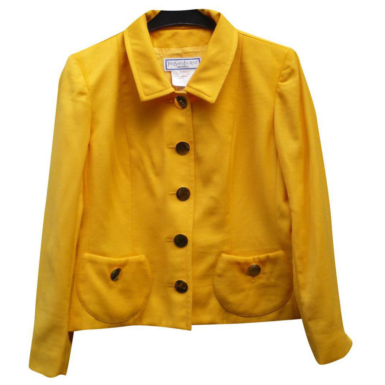 saint laurent yellow jacket