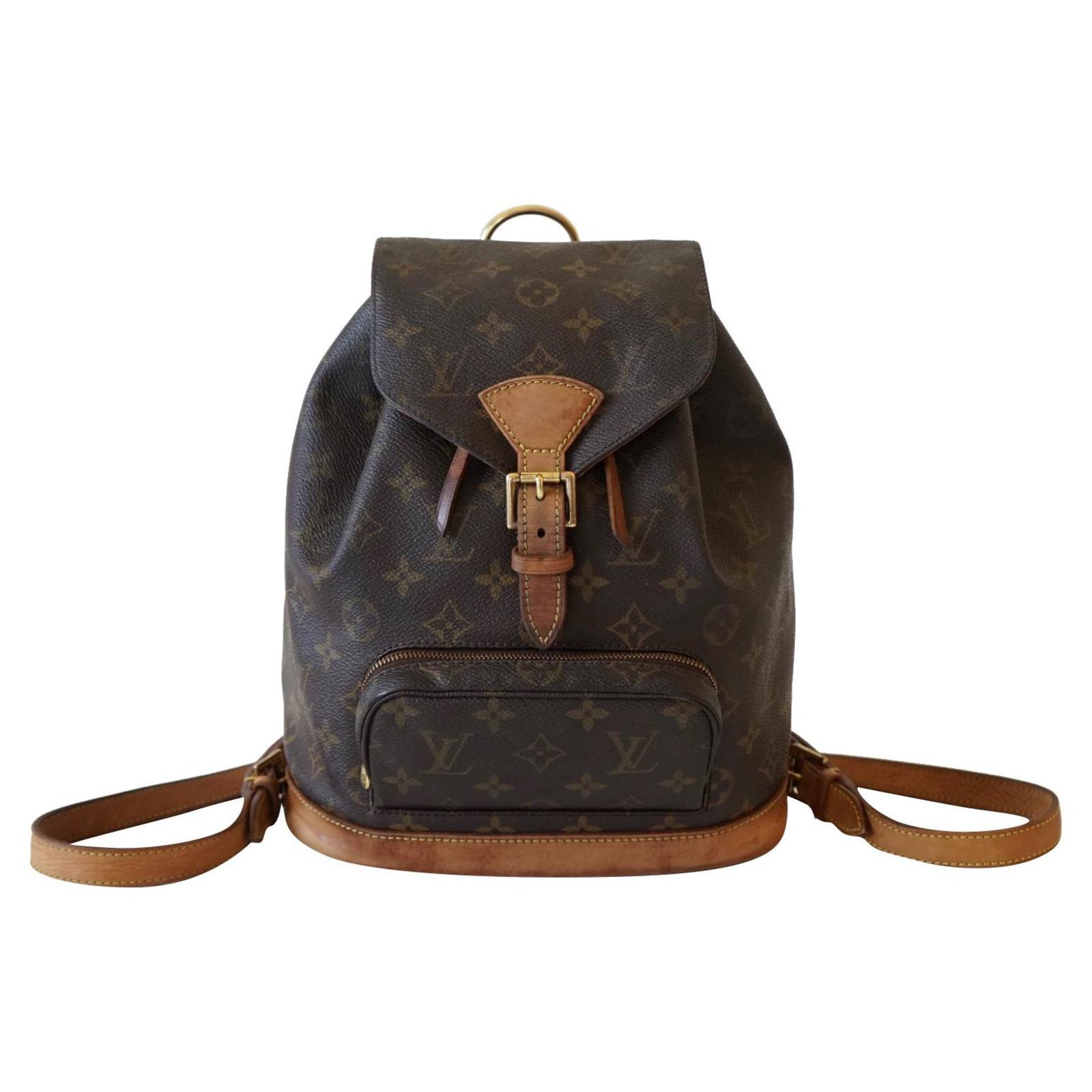 Louis Vuitton Backpacks Brown Leather ref.315572 - Joli Closet