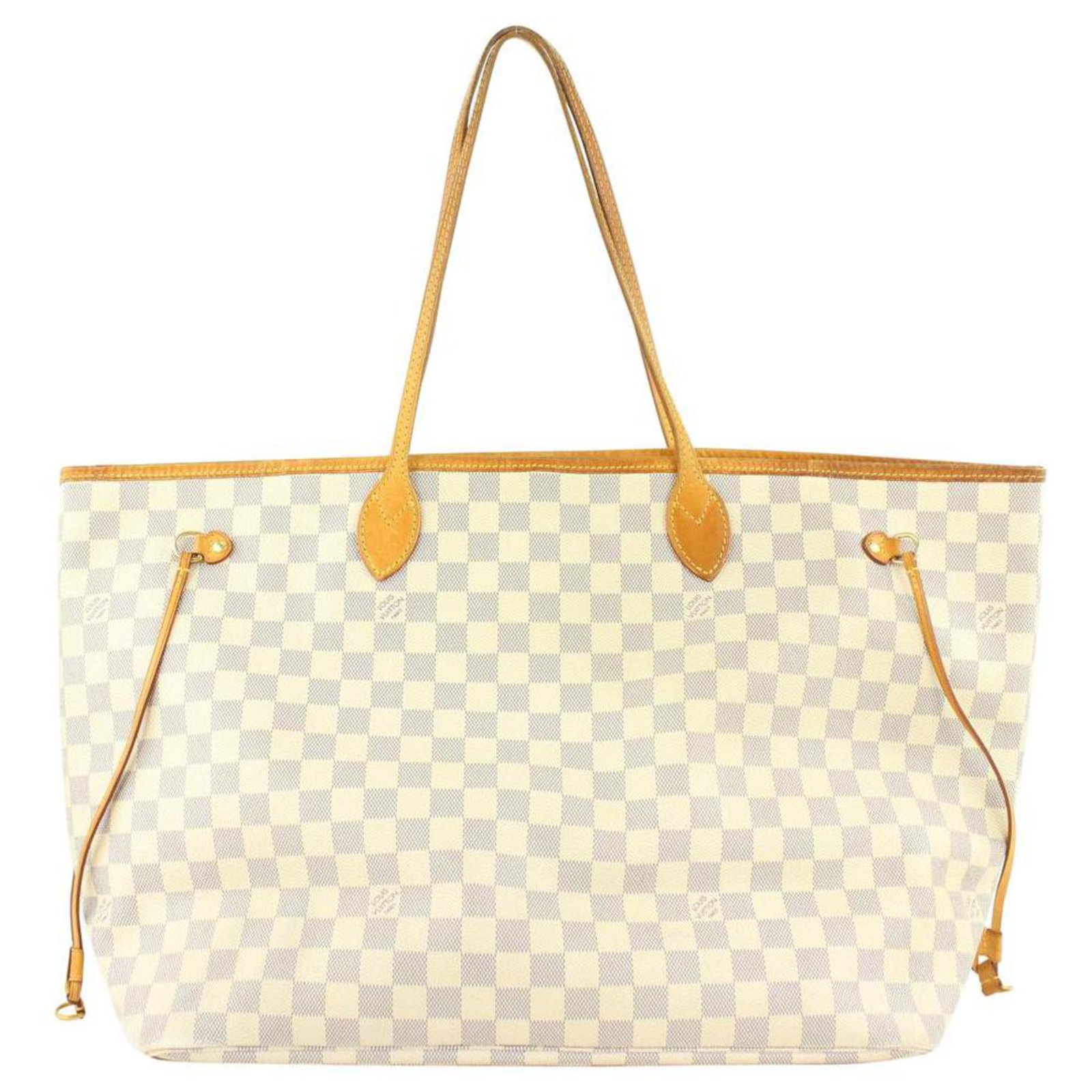 Louis Vuitton Damier Azur Neverfull GM Tote bag Leather ref.315899 - Joli  Closet