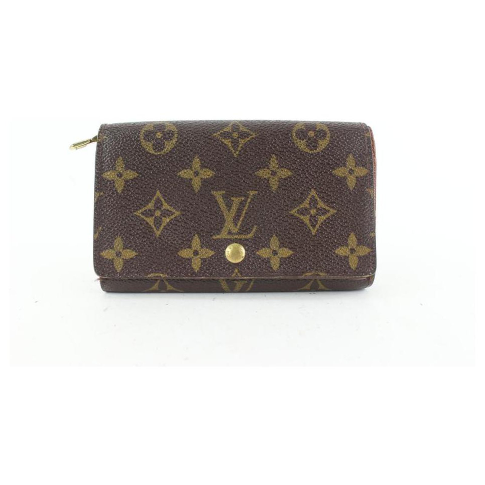 Louis Vuitton Monogram Compact Snap Zippy Wallet Leather ref.315912 - Joli  Closet