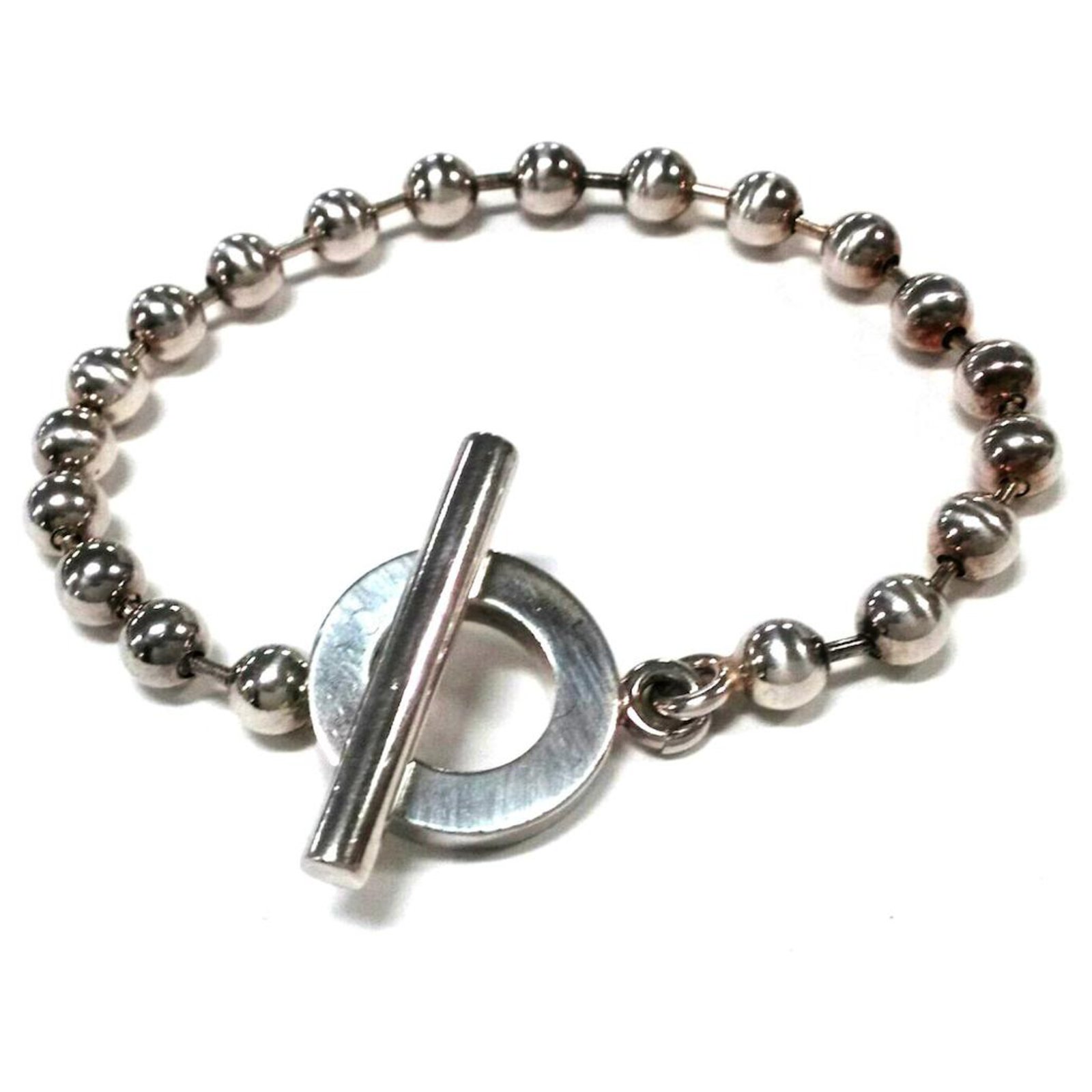 Gucci Boule Toggle Bracelet Sterling Silver