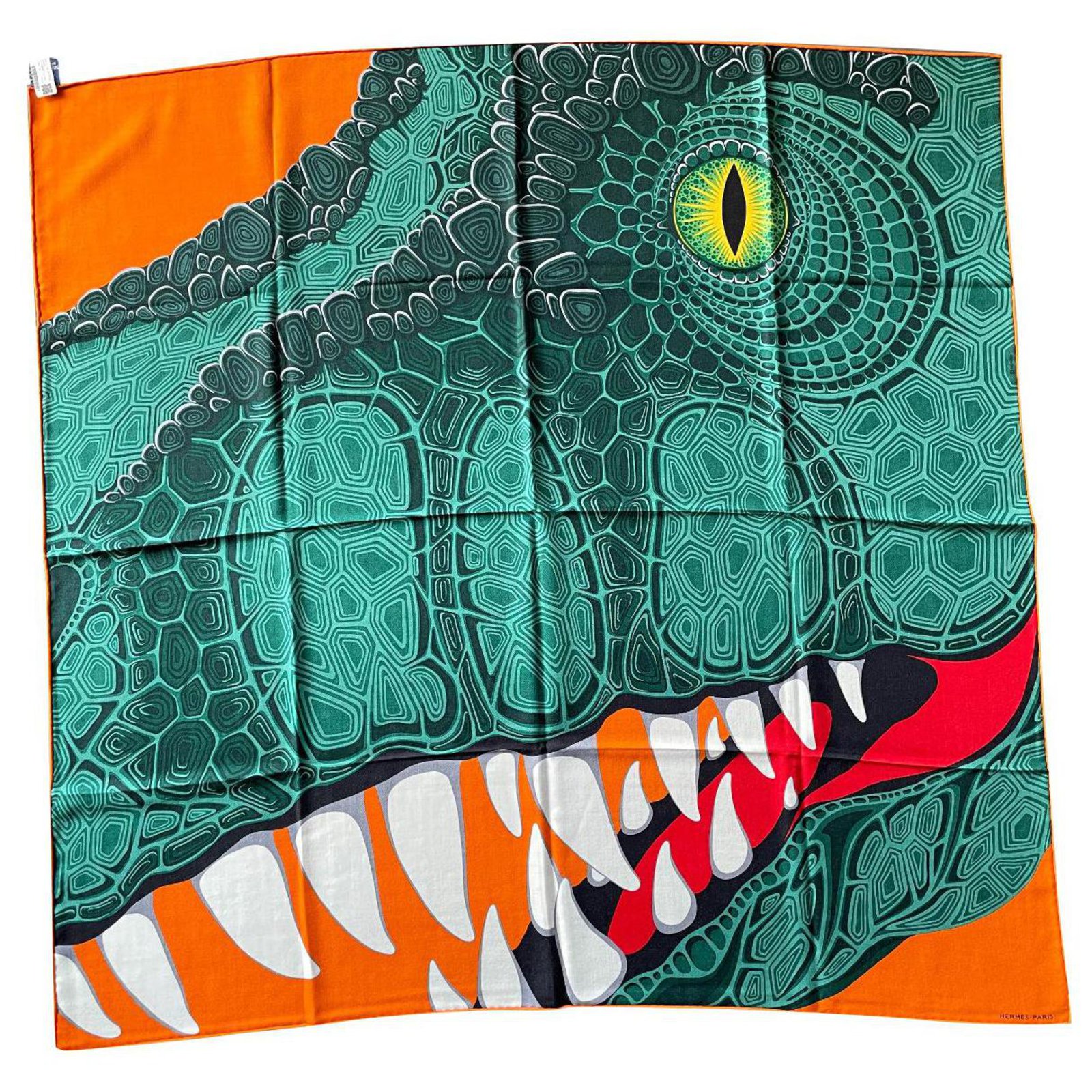 hermes Aaaaargh! scarf 100x 100 cm new