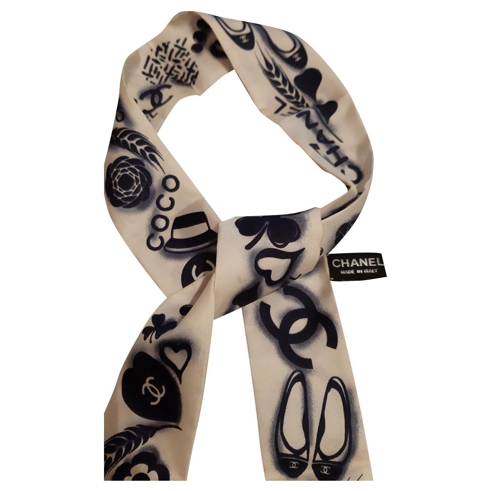 chanel silk scarves