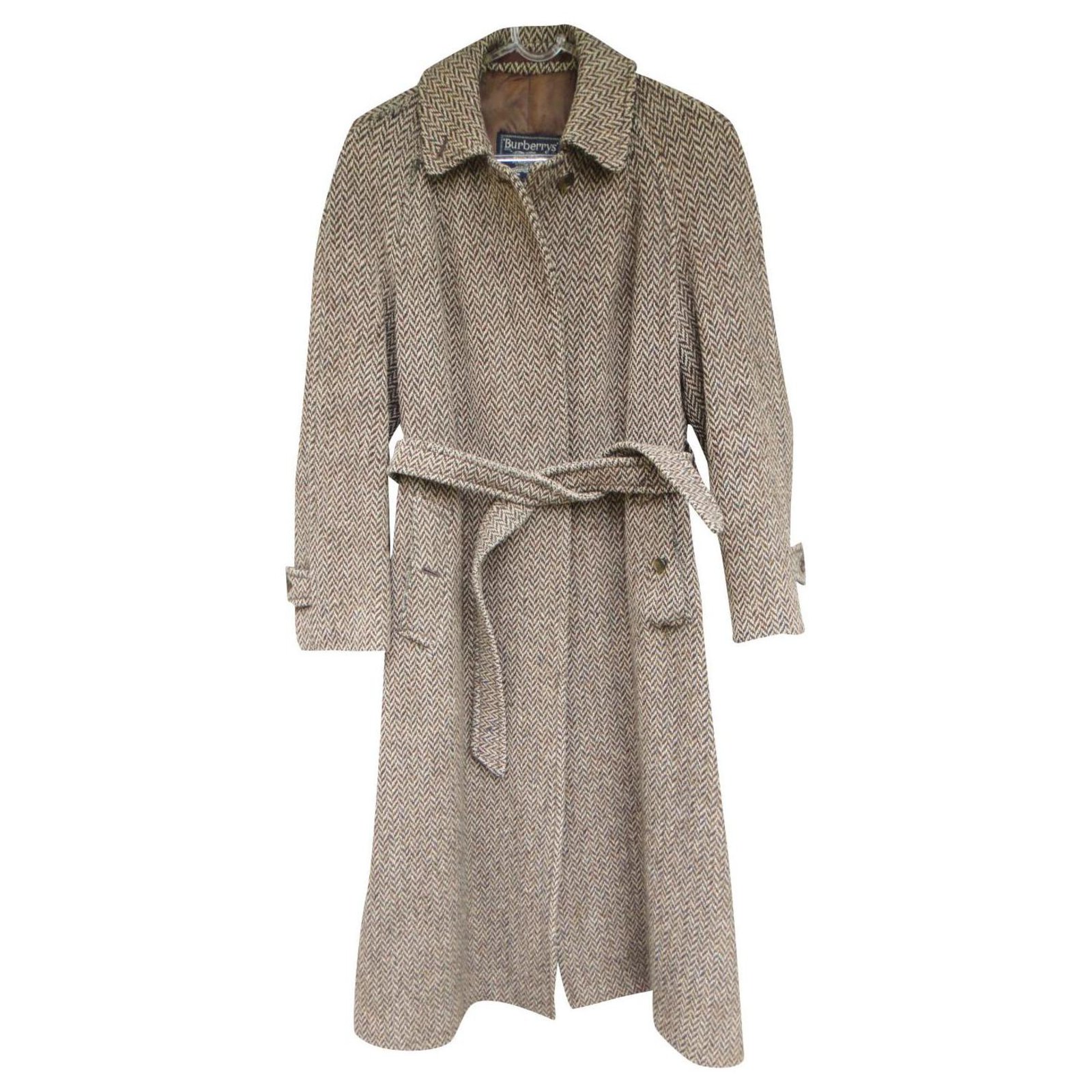 burberry tweed coat
