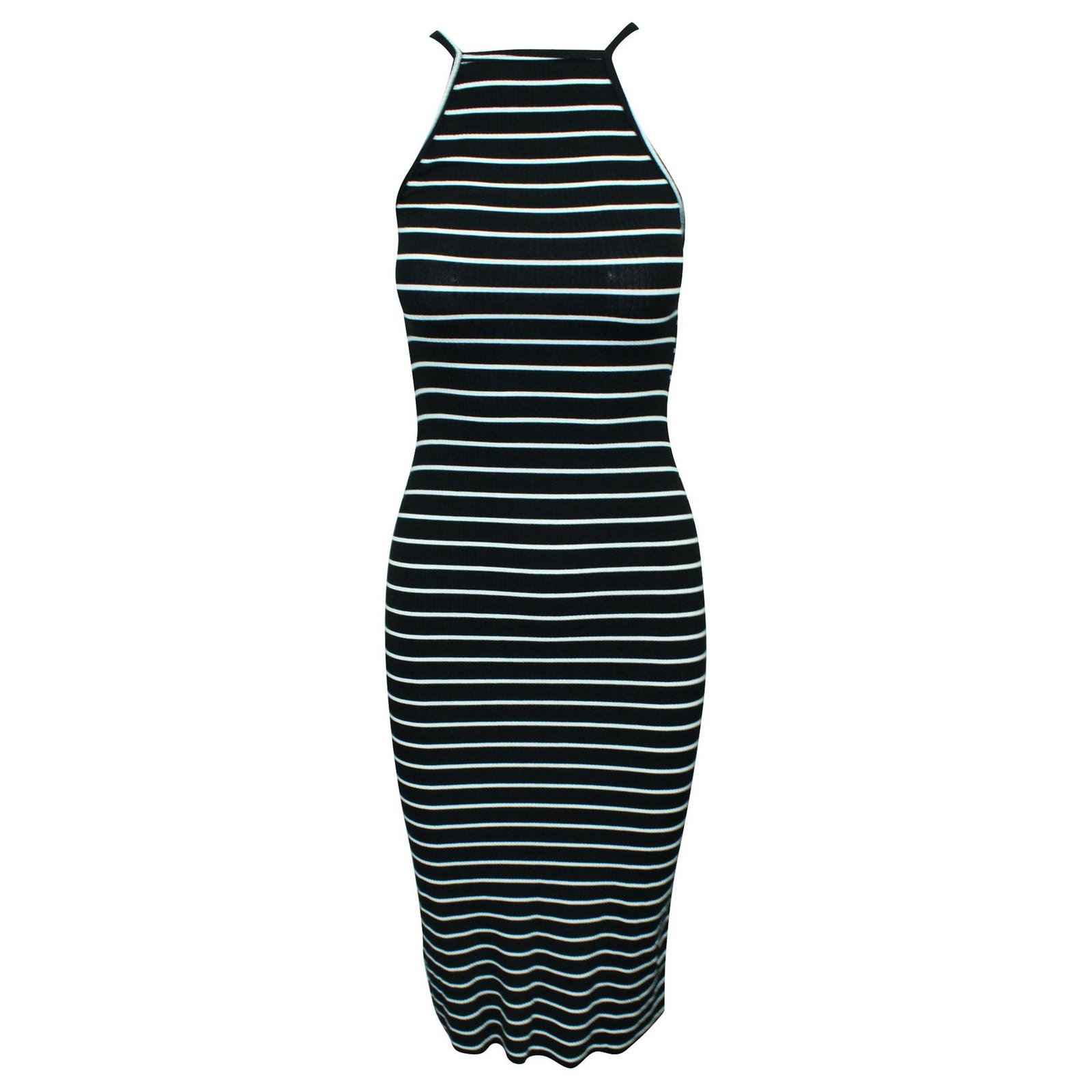reformation black midi dress