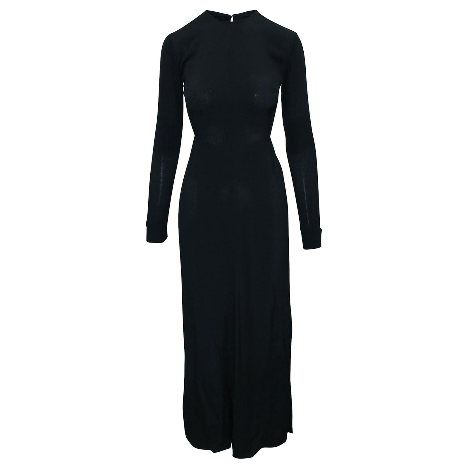 chinese dress ladies REFORMATION RIBBED COTTON BLEND MAXI DRESS MEDIUM