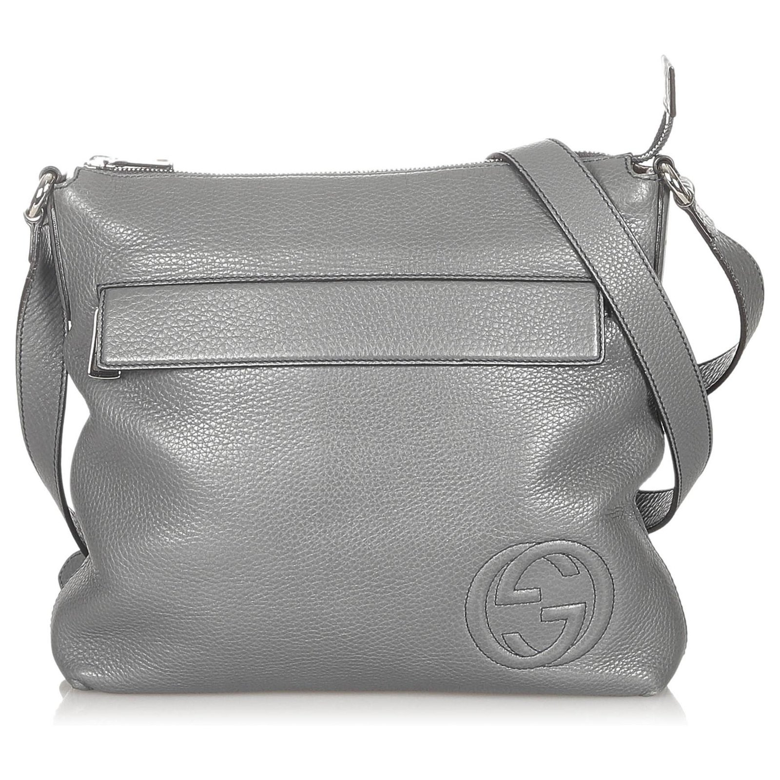 Gray gucci online crossbody