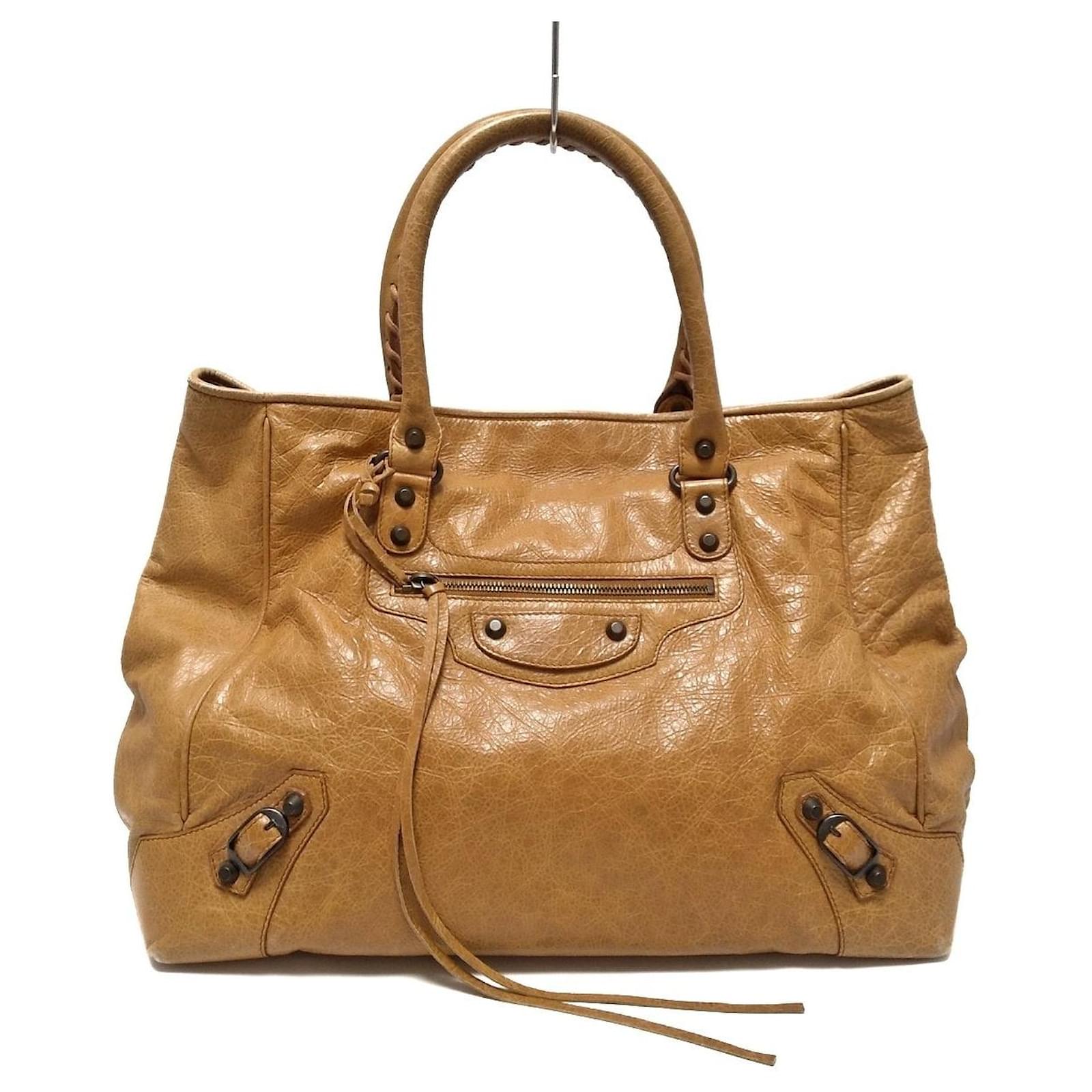 Borsa tote Balenciaga Marrone Pelle ref.317034 - Joli Closet