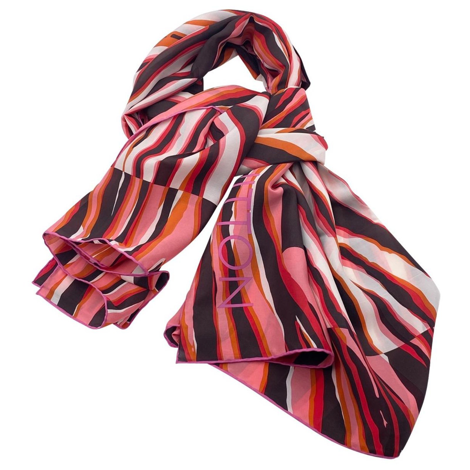 Chale geant Louis Vuitton zebra Zebra print Silk ref.317185 - Joli Closet