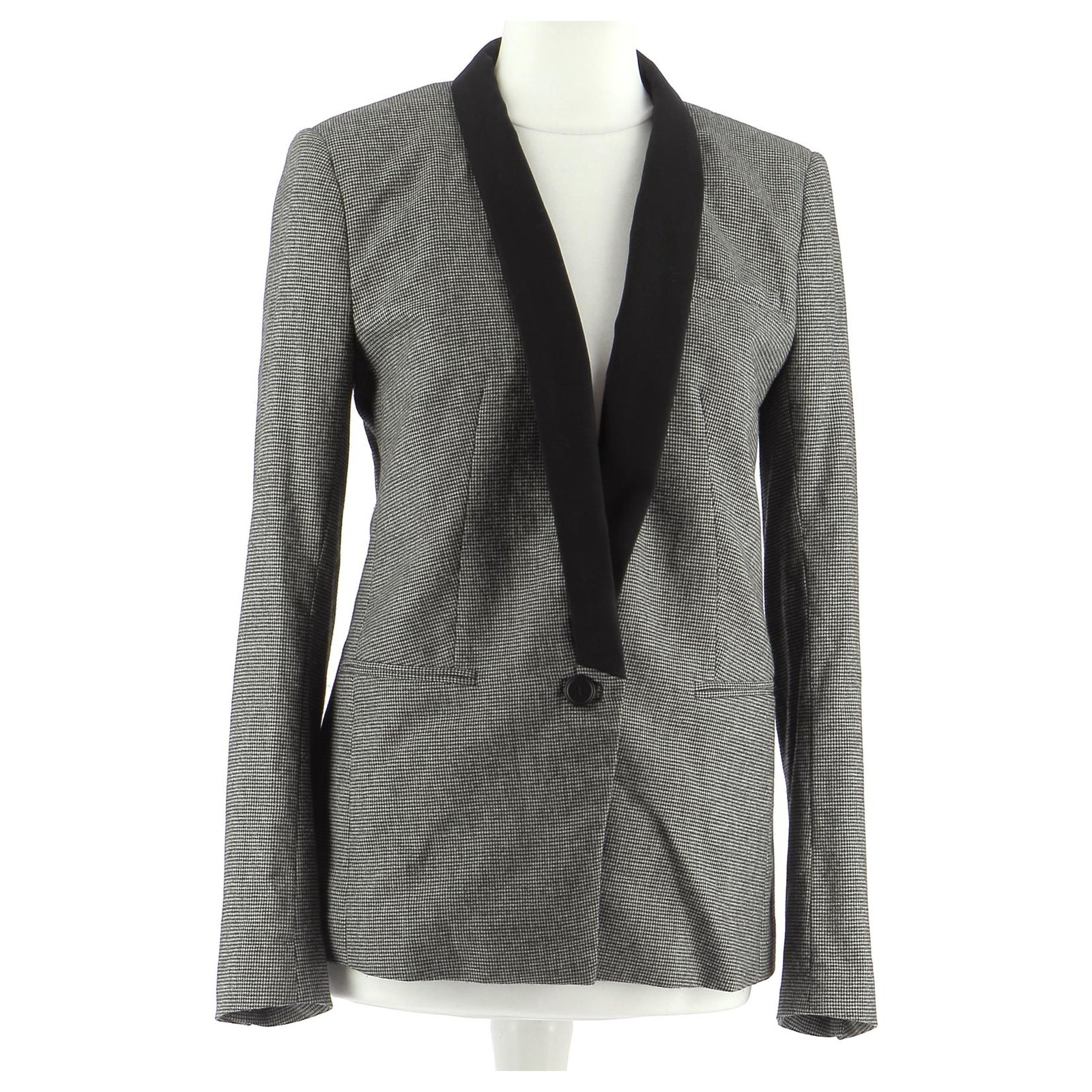 Gerard Darel Vest / Blazer Grey Wool ref.317189 - Joli Closet