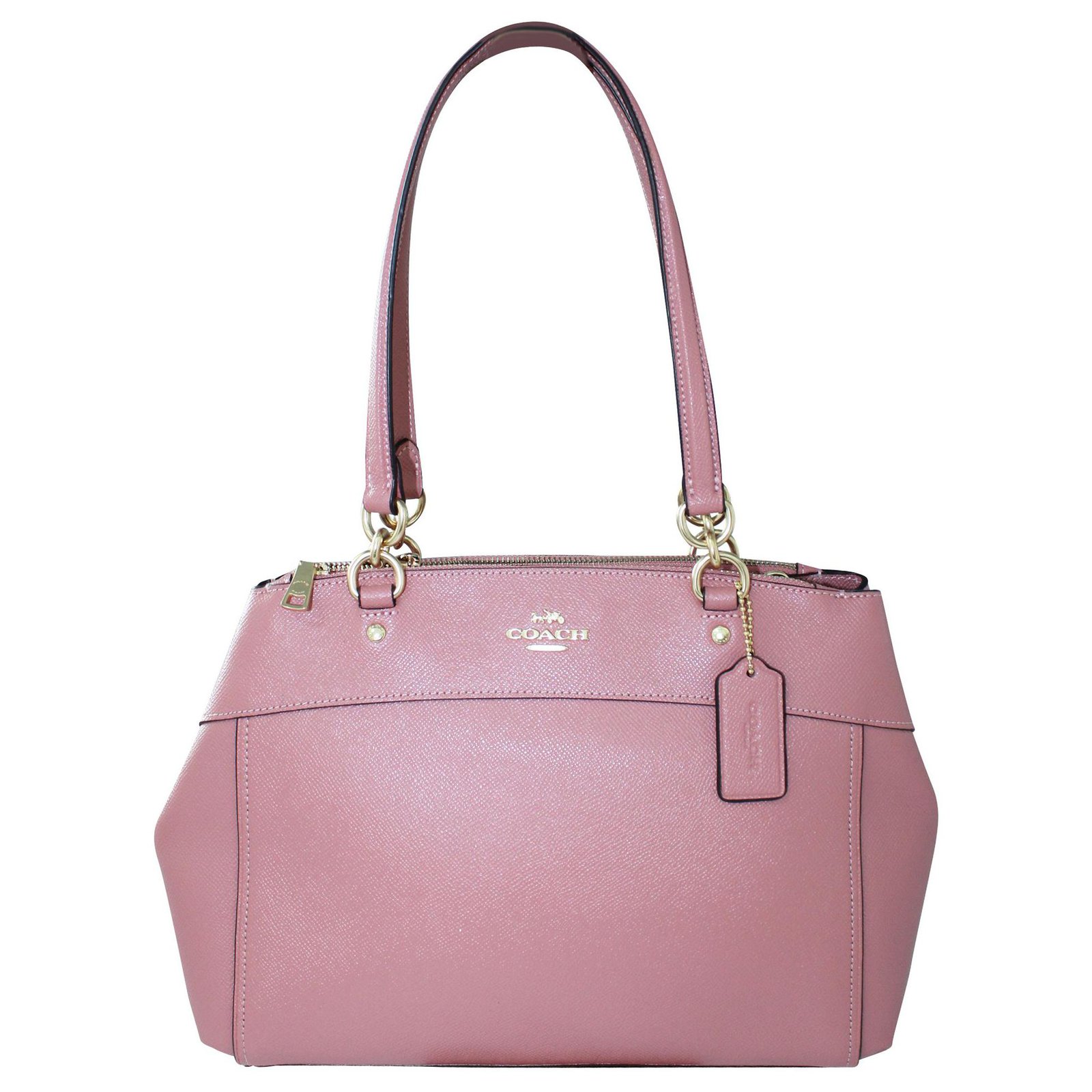 Coach Handbag In Light Pink - Gem