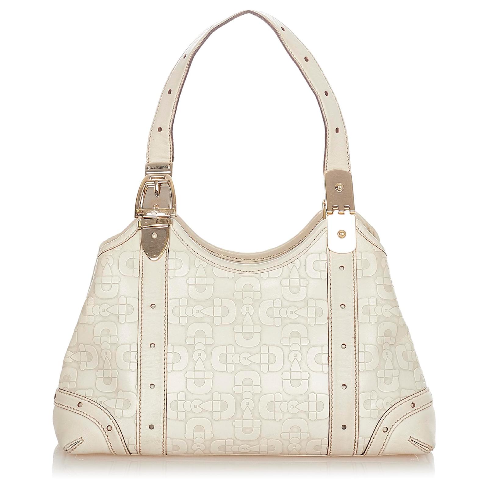 tracolla gucci bianca