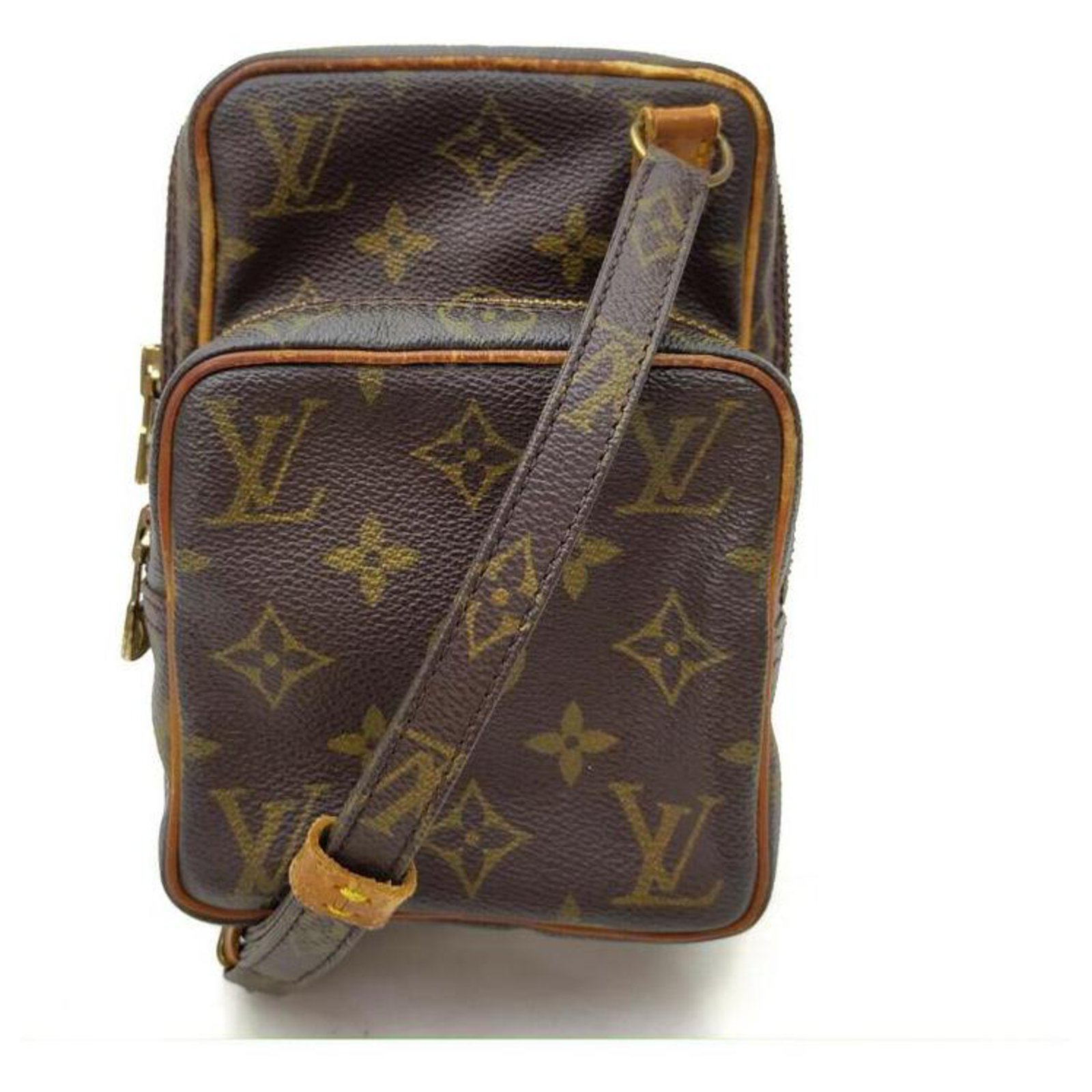 Louis Vuitton Monogram Mini  Crossbody Bag Leather ref