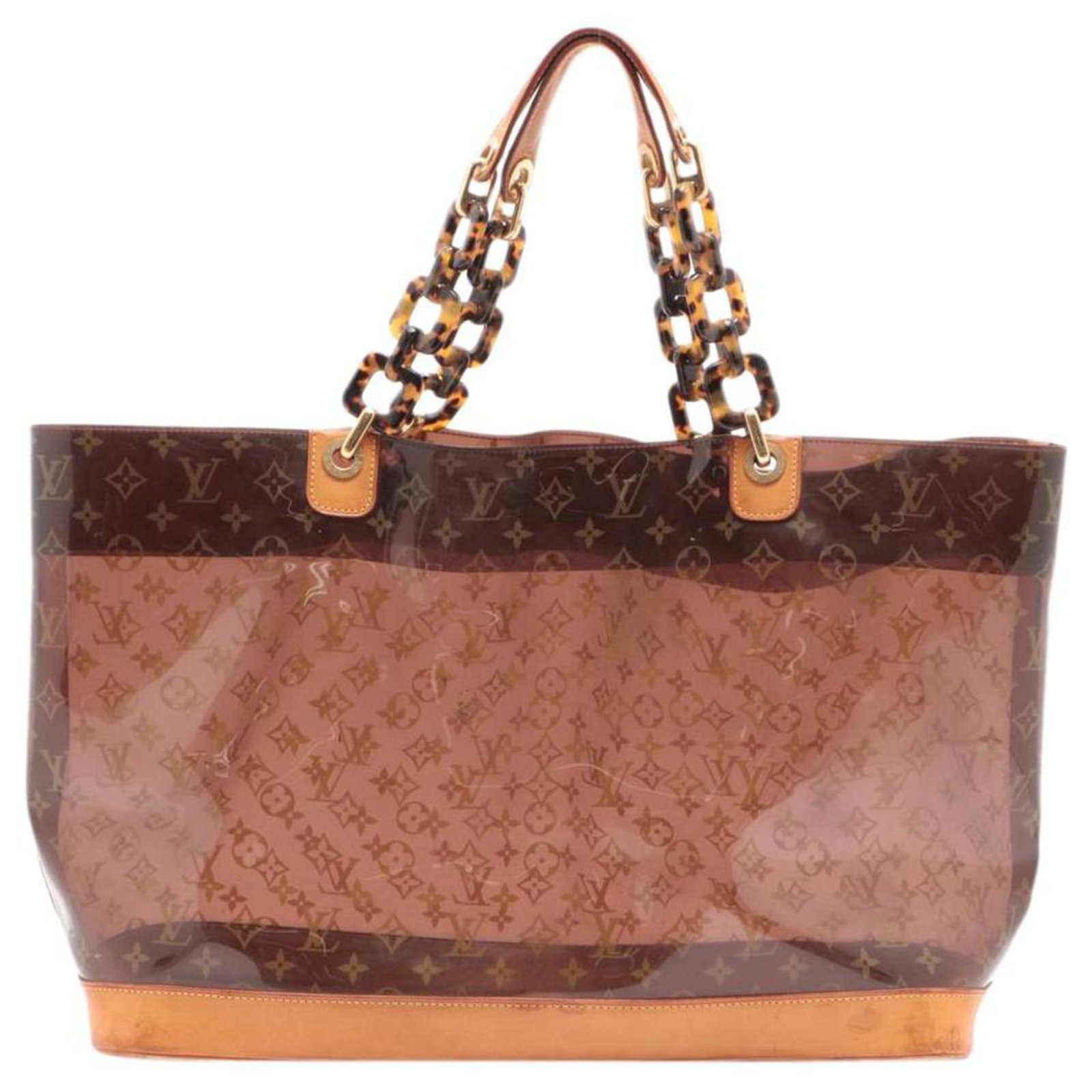 Bolsa transparente louis online vuitton