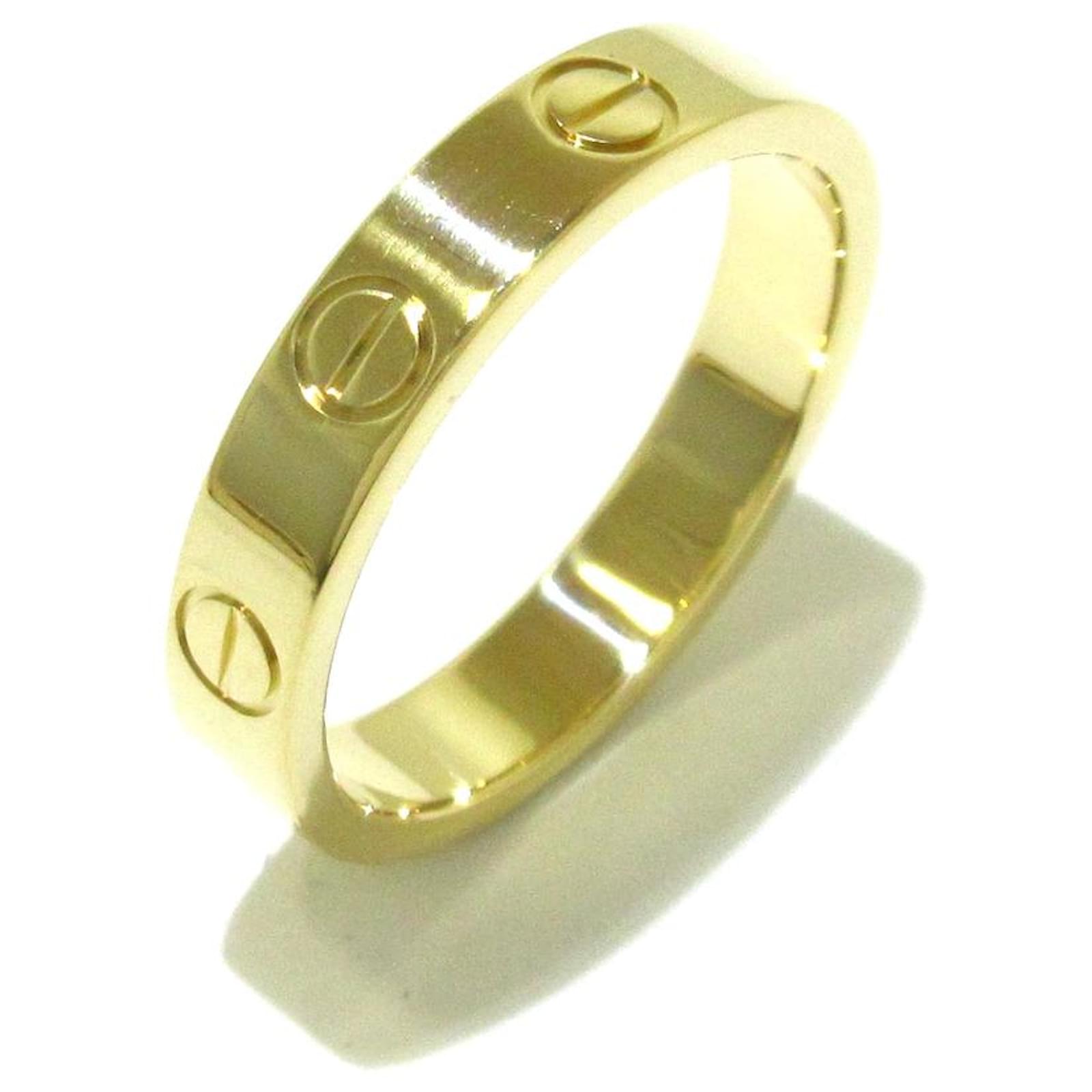 Cartier ring Golden Yellow gold ref 