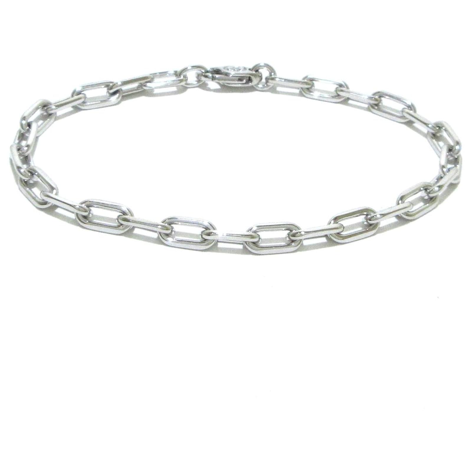 Bracciale Cartier Argento Oro bianco ref.319430 - Joli Closet