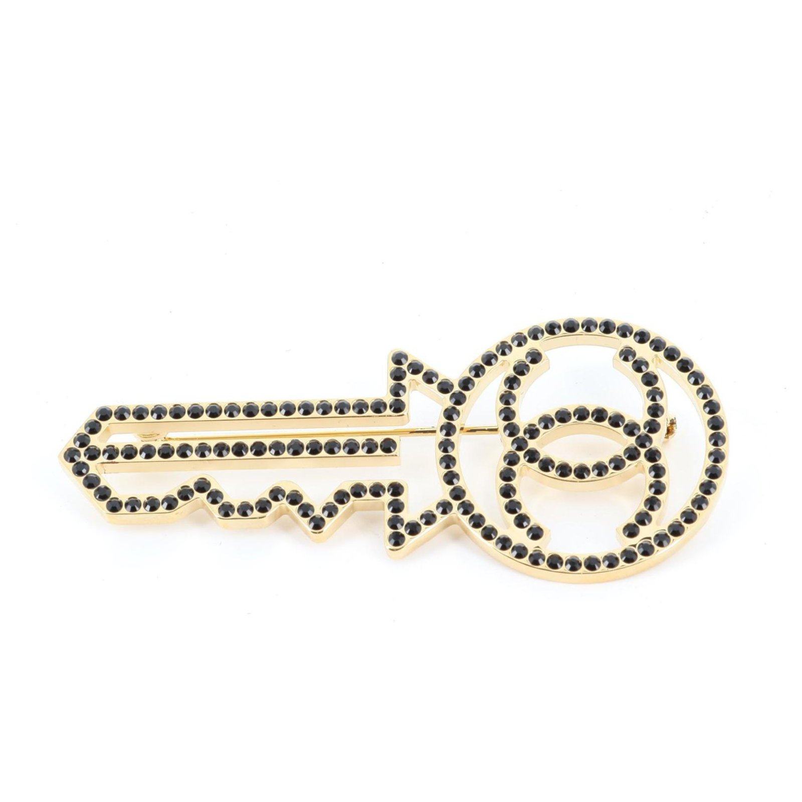 CHANEL Yellow Gold Plated Gold Fashion Brooches & Pins for sale