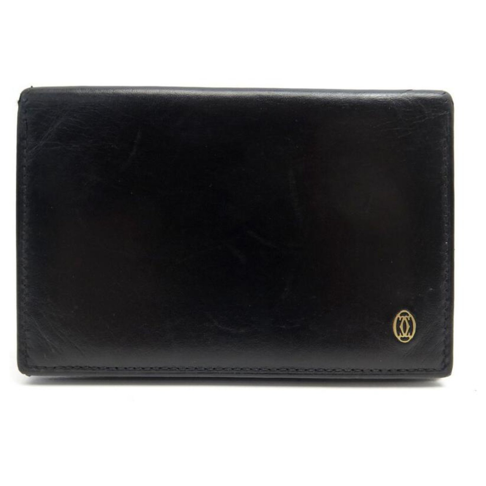 cartier leather card holder