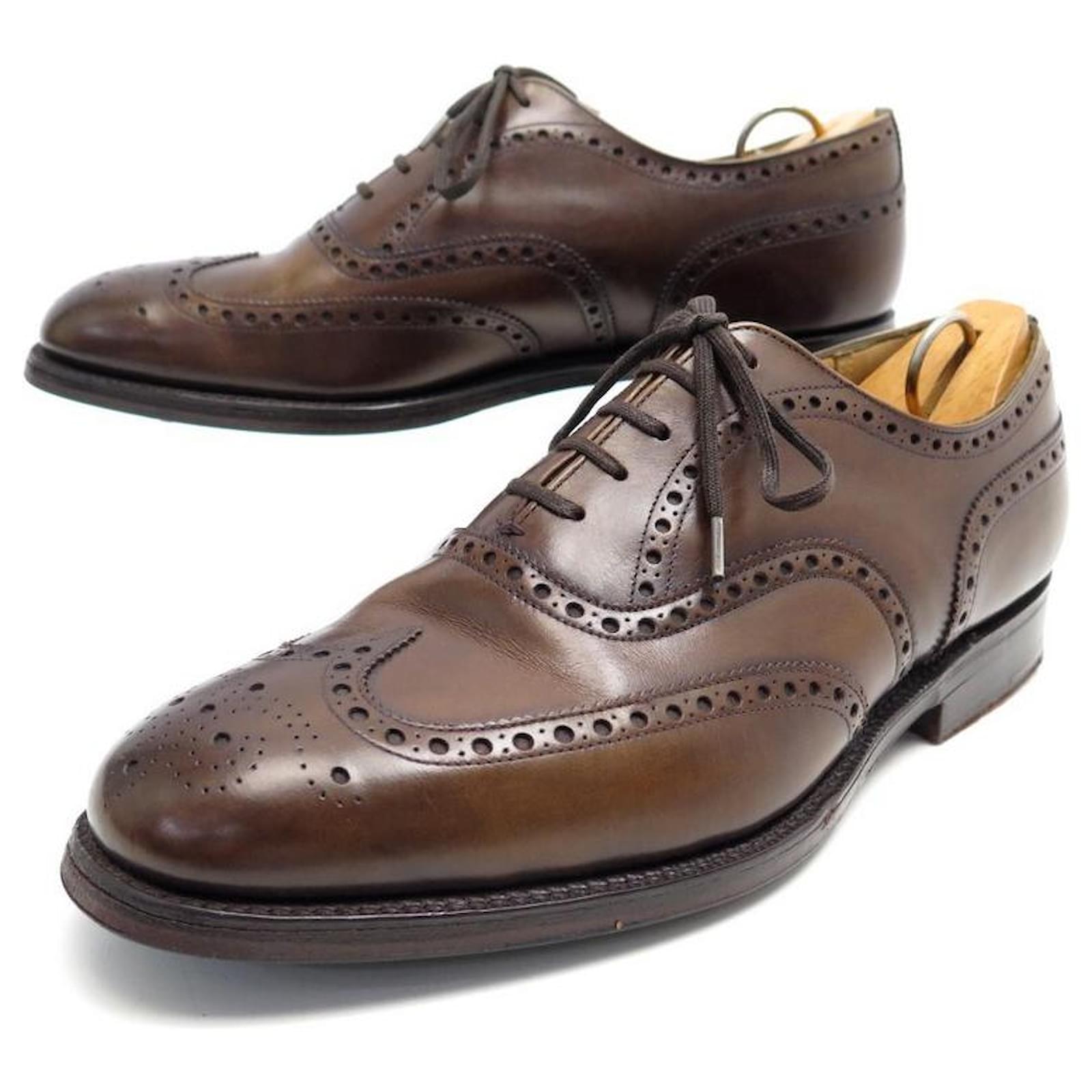 SCARPE CHURCH'S CHETWYND RICHELIEU 6.5g 40.5 Largo 41 pelle marrone  ref.321266 - Joli Closet