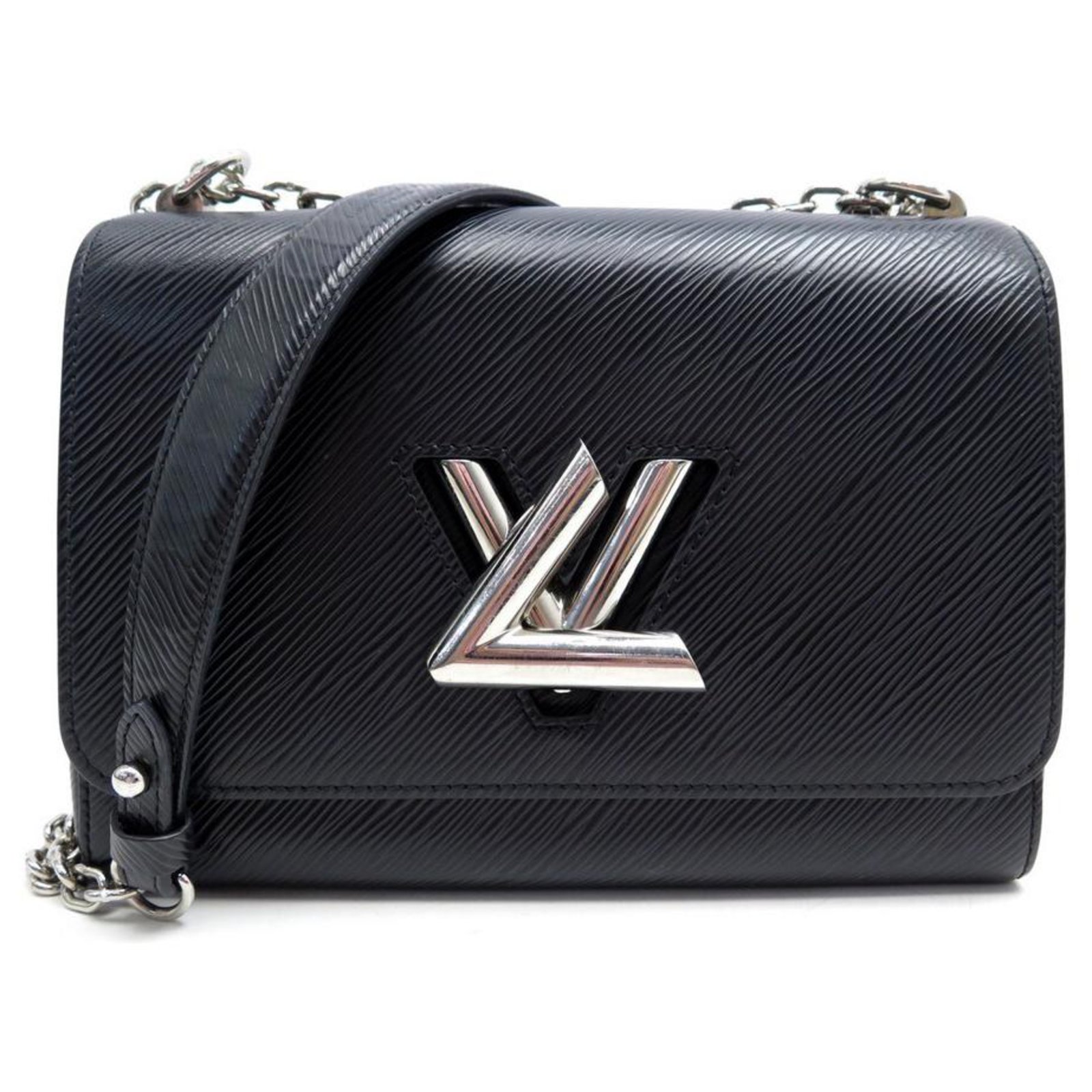 louis vuitton black epi leather bolsa