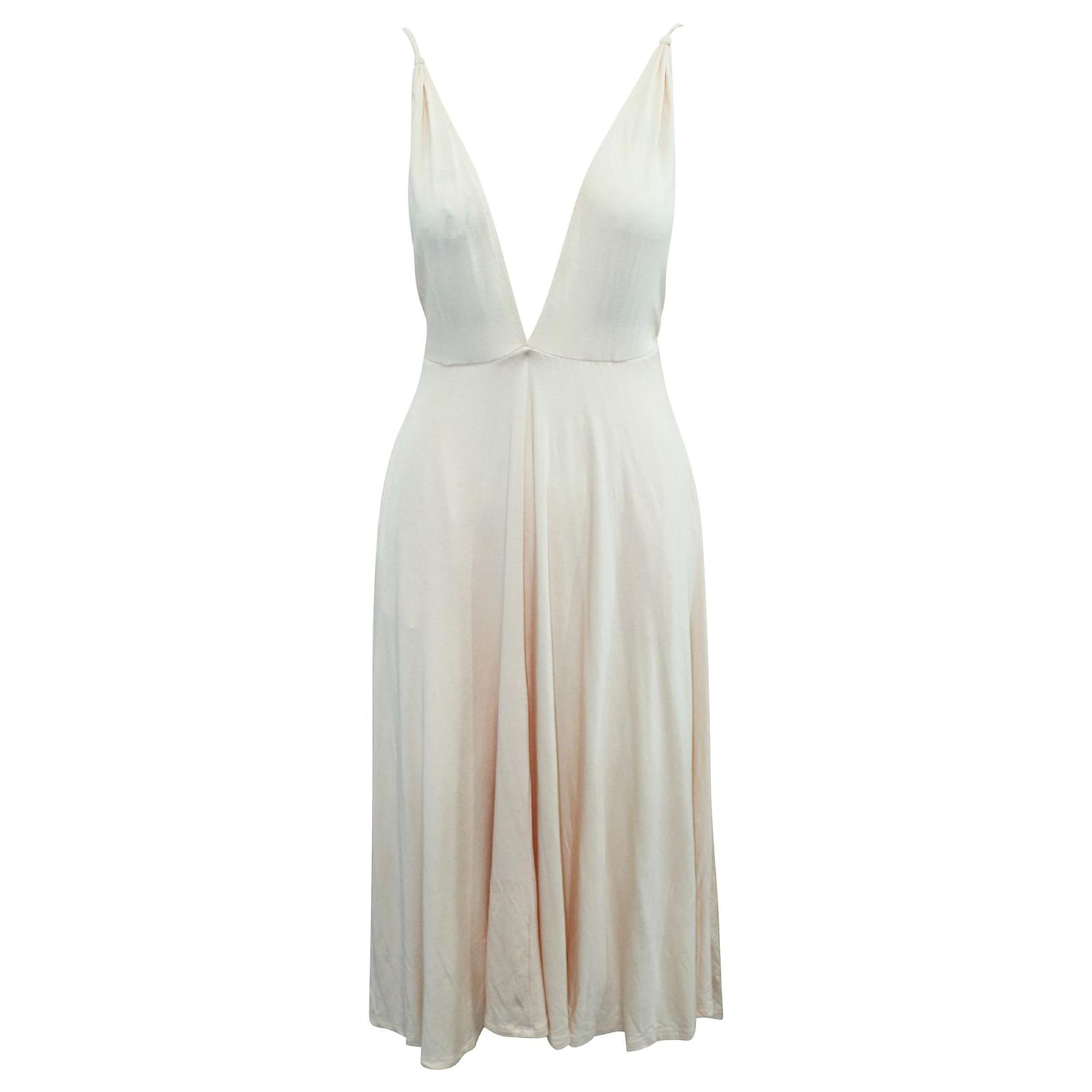 reformation pastel dress Reformation Pastel Pink Soft Maxi Dress Tencel Lyocell ref.JC322268 (Sold)