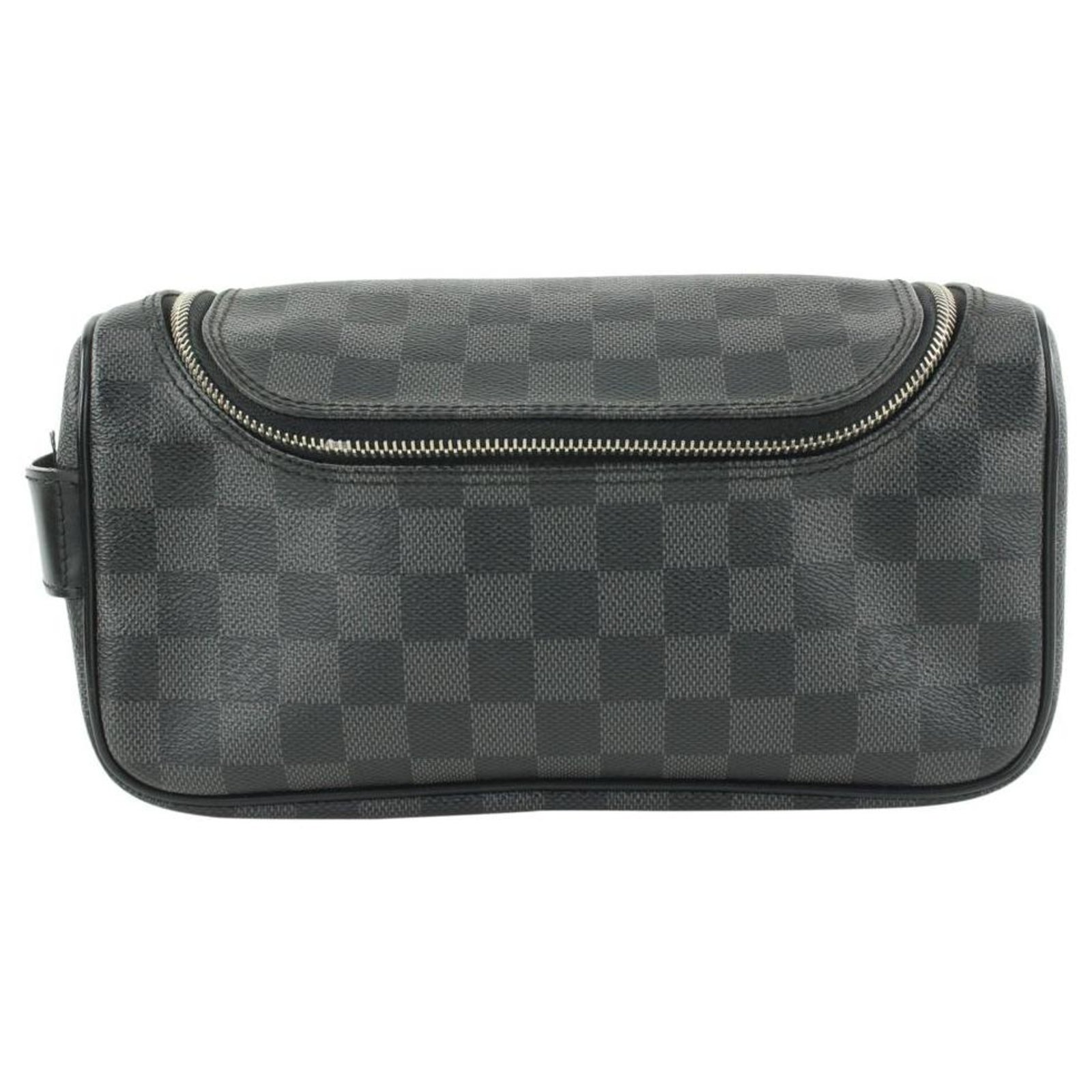 Louis Vuitton Damier Graphite Toilet Travel Bag Black Grey