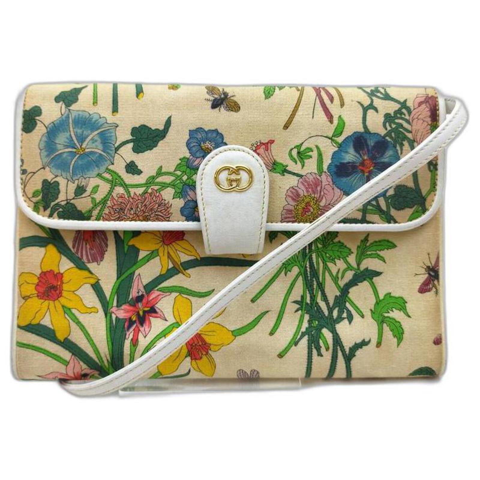 gucci floral crossbody