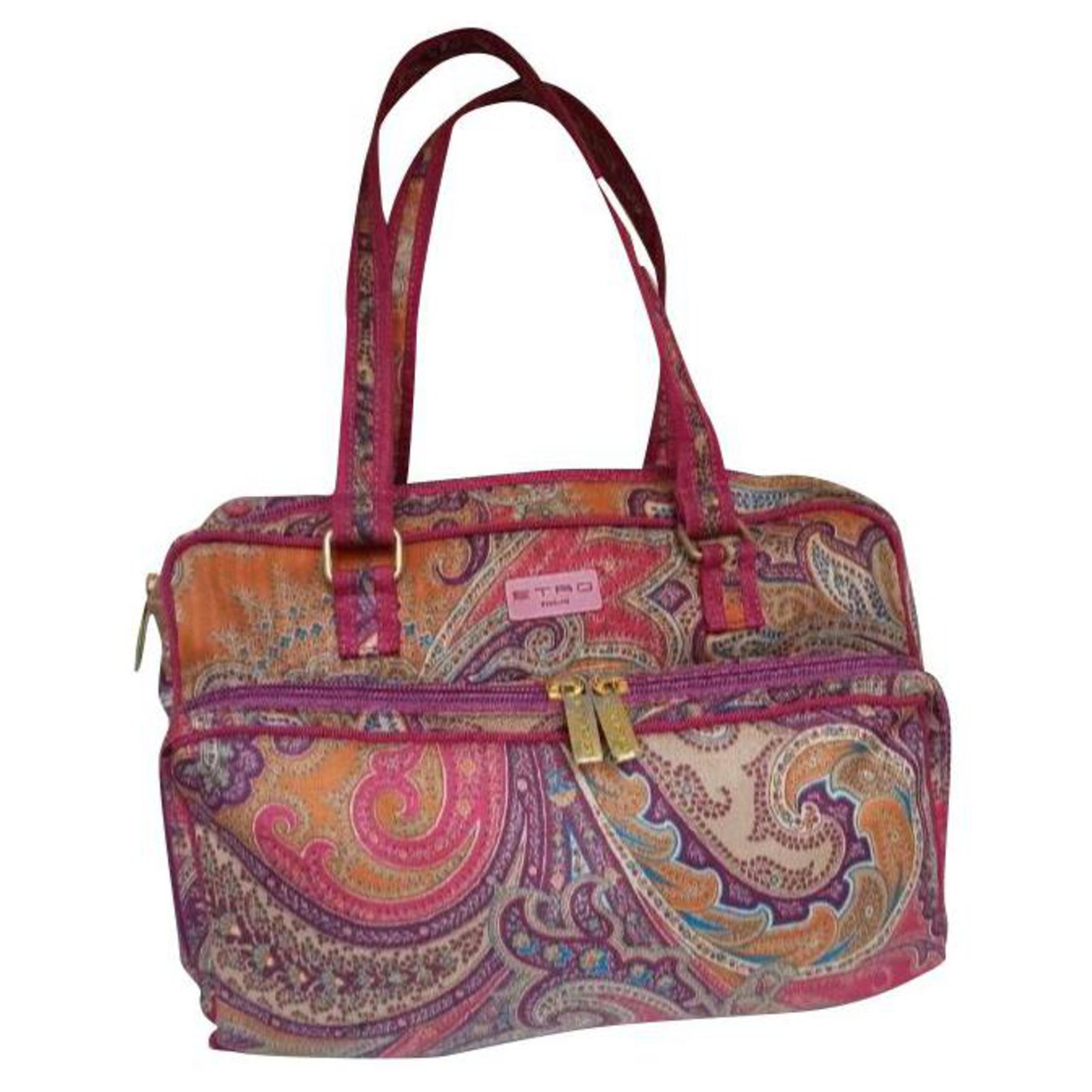Etro Paisley-print Makeup Bag in Pink