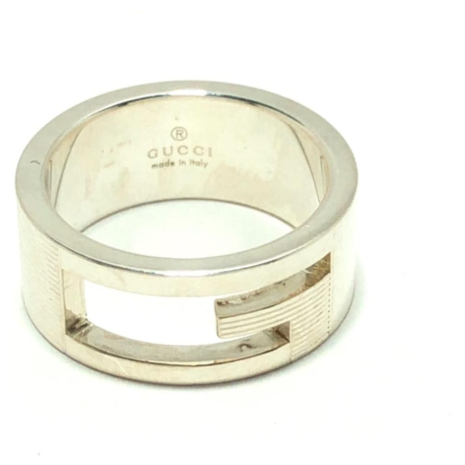 Gucci ring Silvery Silver ref.322845 - Joli Closet