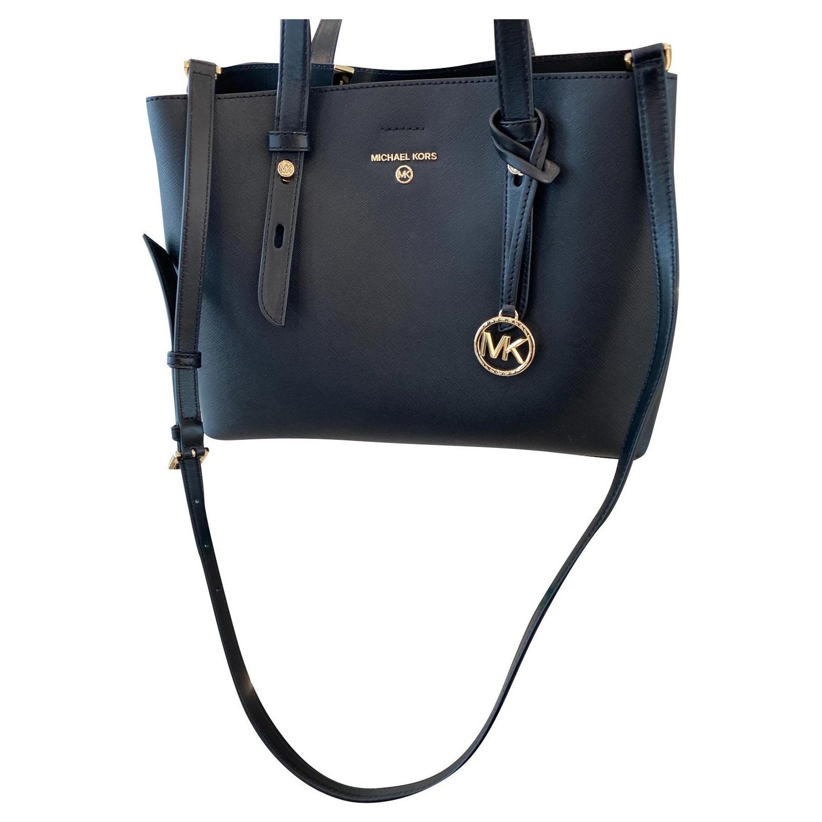 Michael Kors Very classic and timeless this sexy bag Black Gold hardware  Leather ref.323102 - Joli Closet