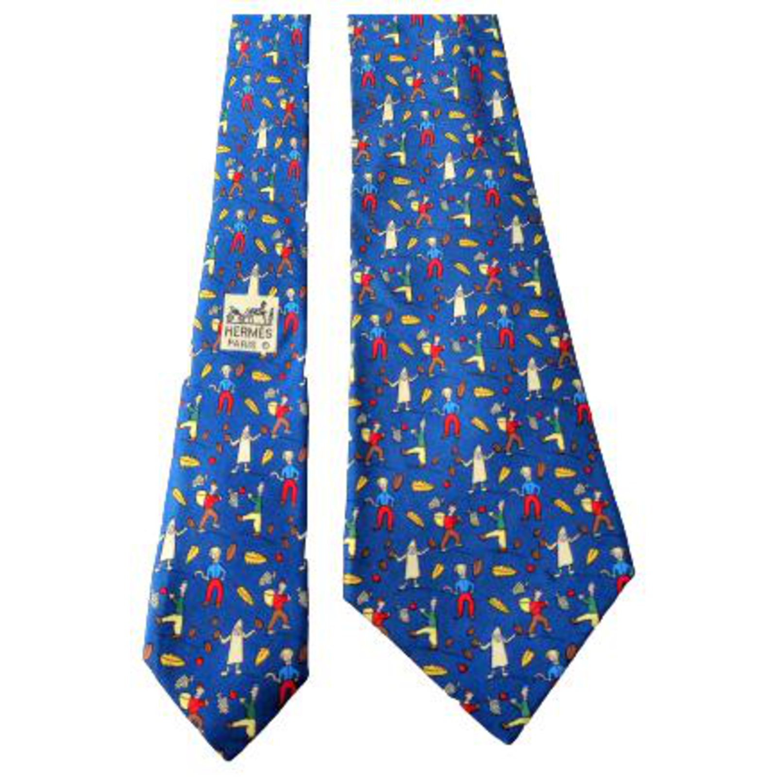 Krawatten Hermès Herren Herren Accessoires Hermès Herren Cravatte & Papillon Hermès Herren Krawatten Hermès Herren Krawatte HERMÈS blau 
