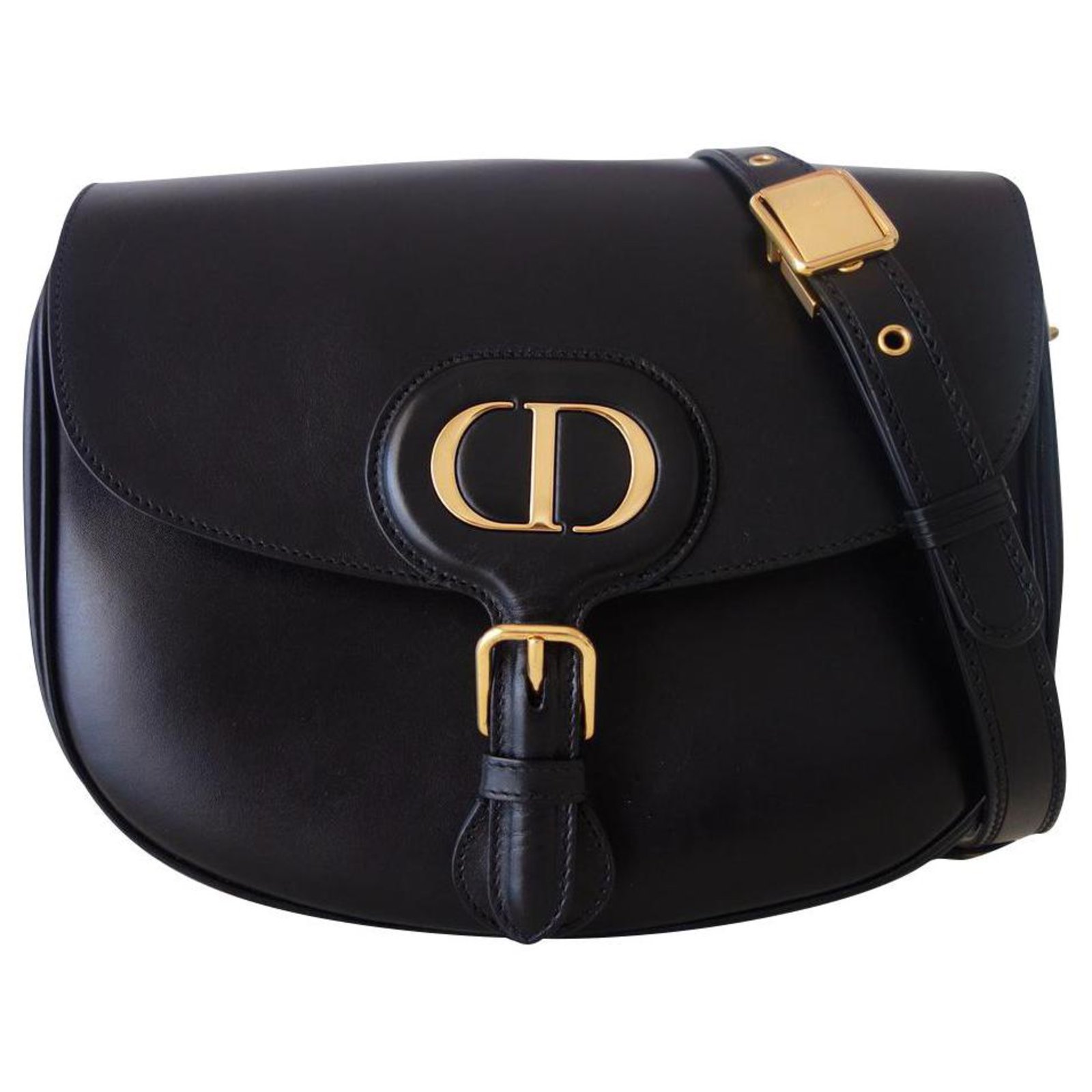 Dior Bobby Large bag Black Leather ref.323302 - Joli Closet