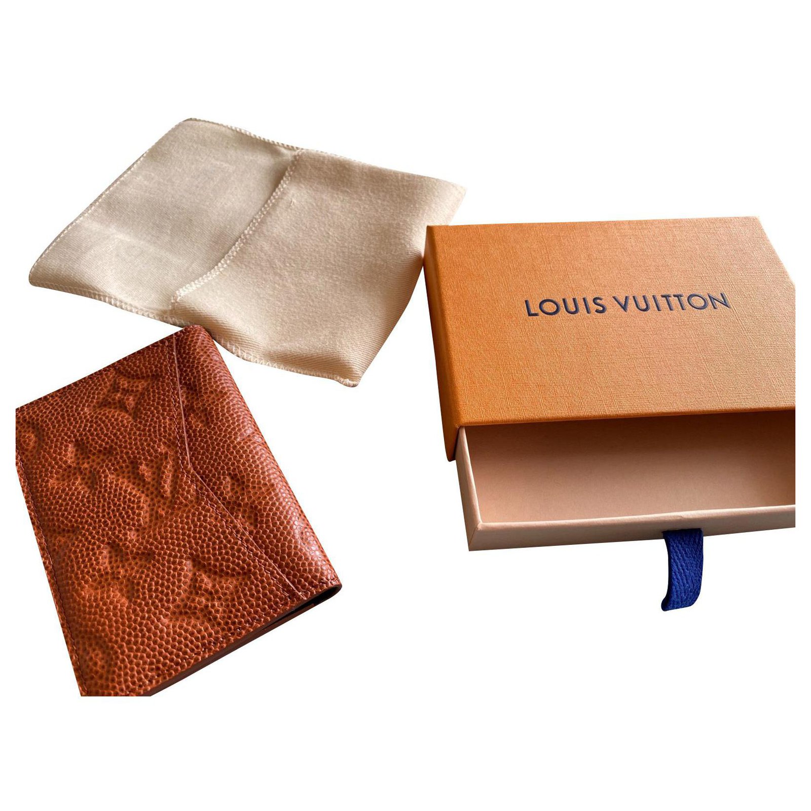 Louis Vuitton NBA Organizer Light brown Leather ref.323497 - Joli