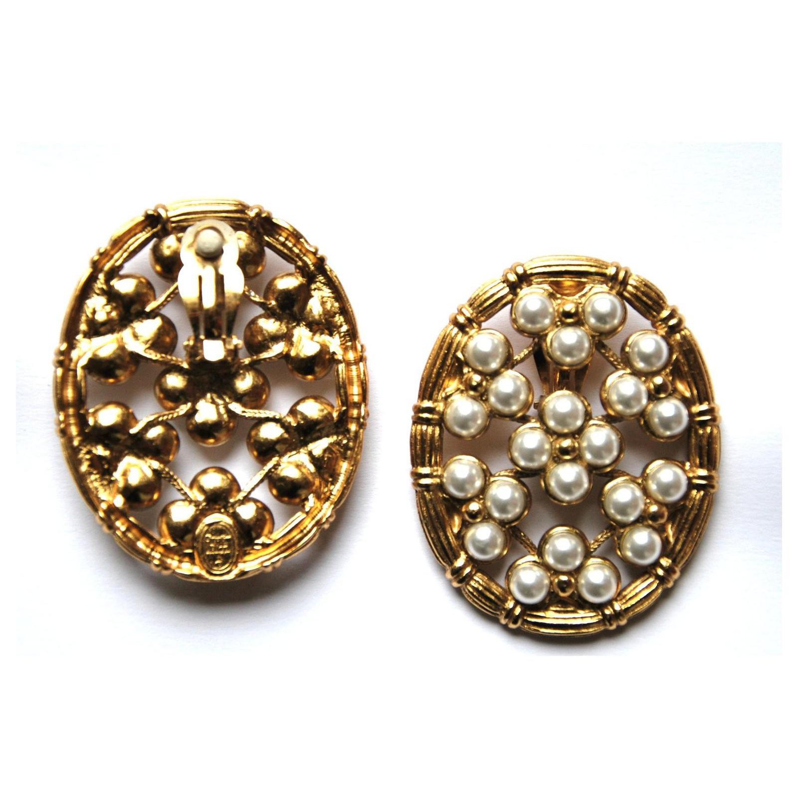 Christian Dior Earring Gold hardware Metal ref.323514 - Joli Closet