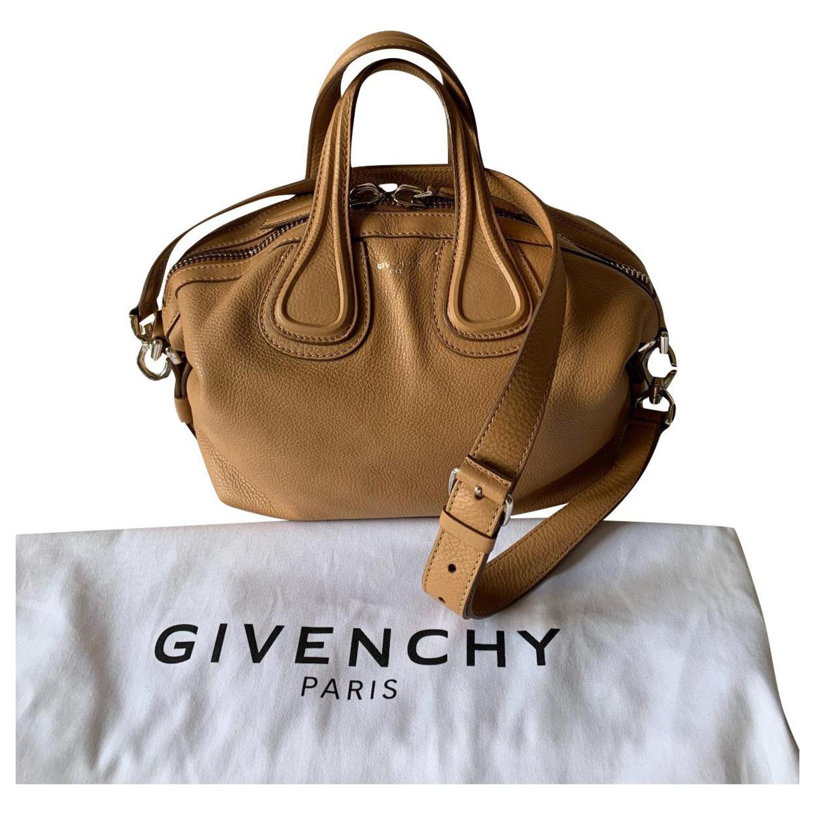 Givenchy Nightingale Caramel Leather ref.323613 - Joli Closet