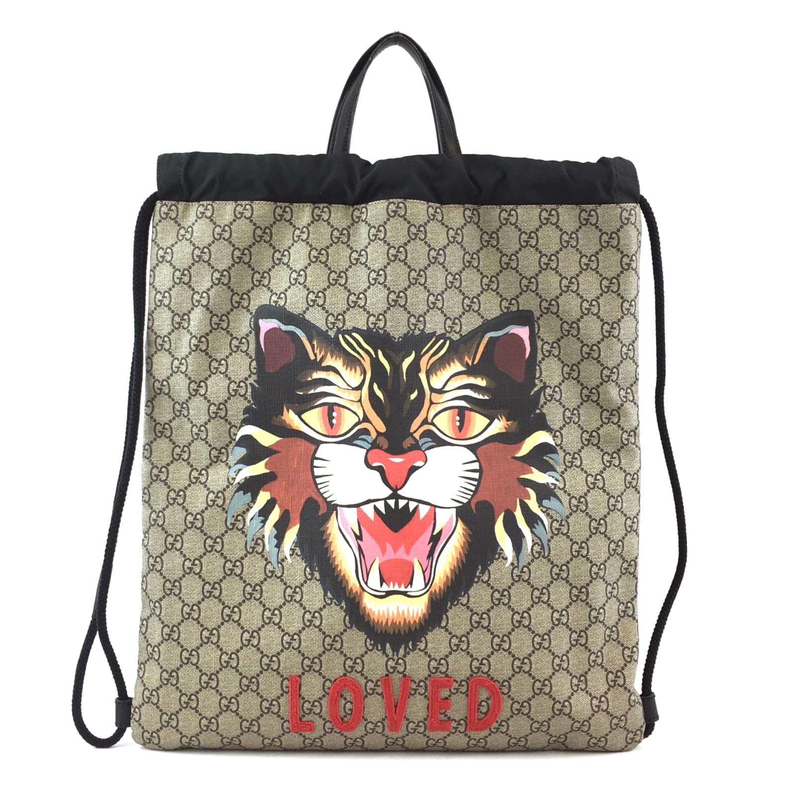 supreme drawstring bag