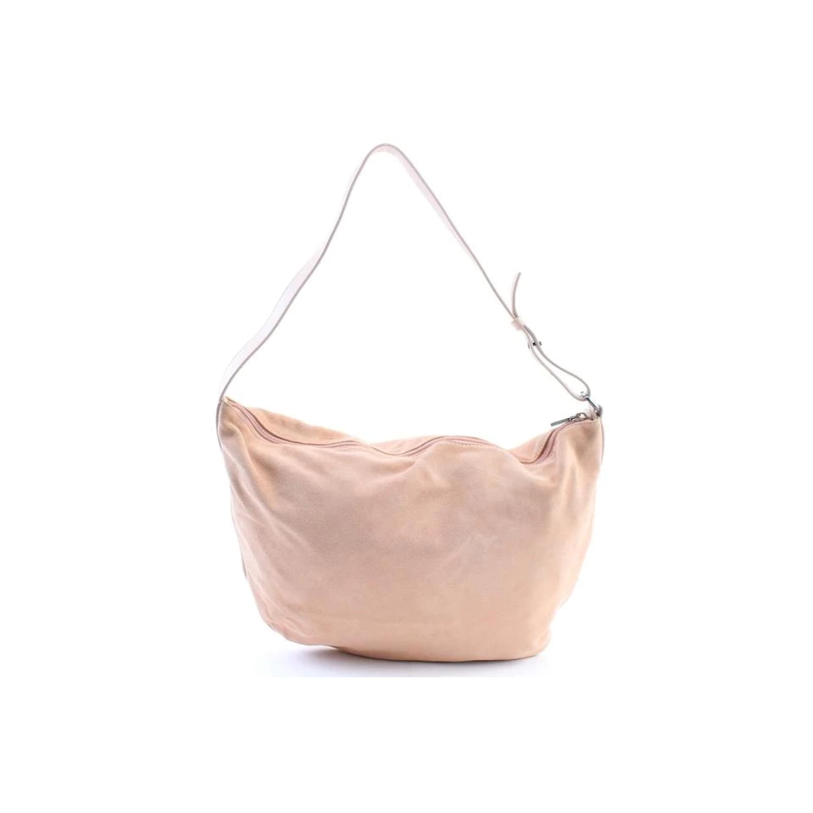 Furla Borsa hobo in pelle scamosciata rosa Svezia ref.324626 - Joli Closet