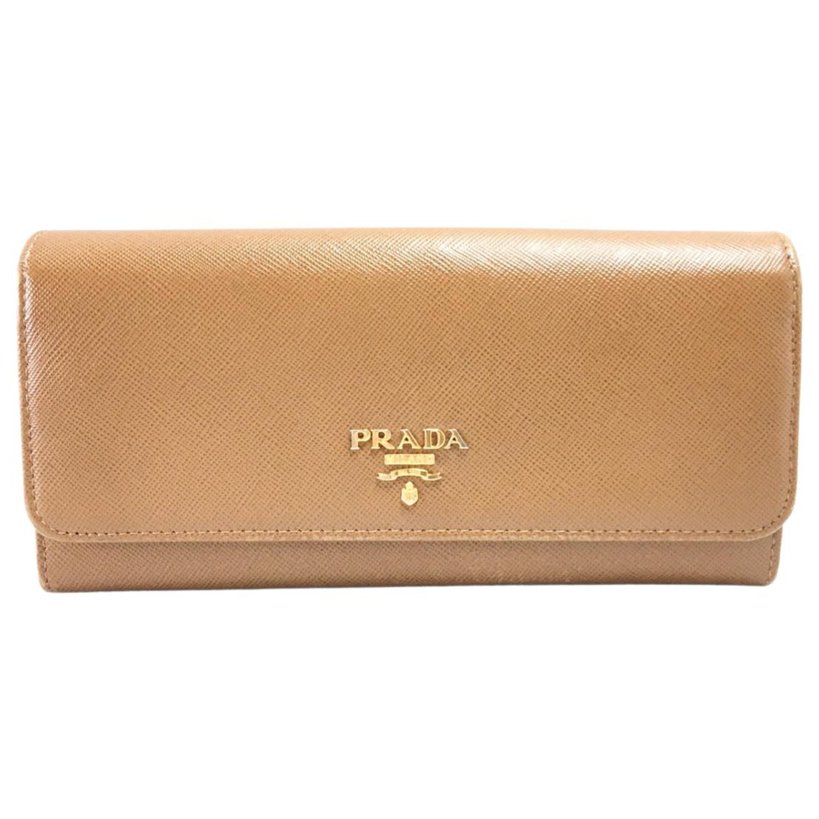 prada wallet brown