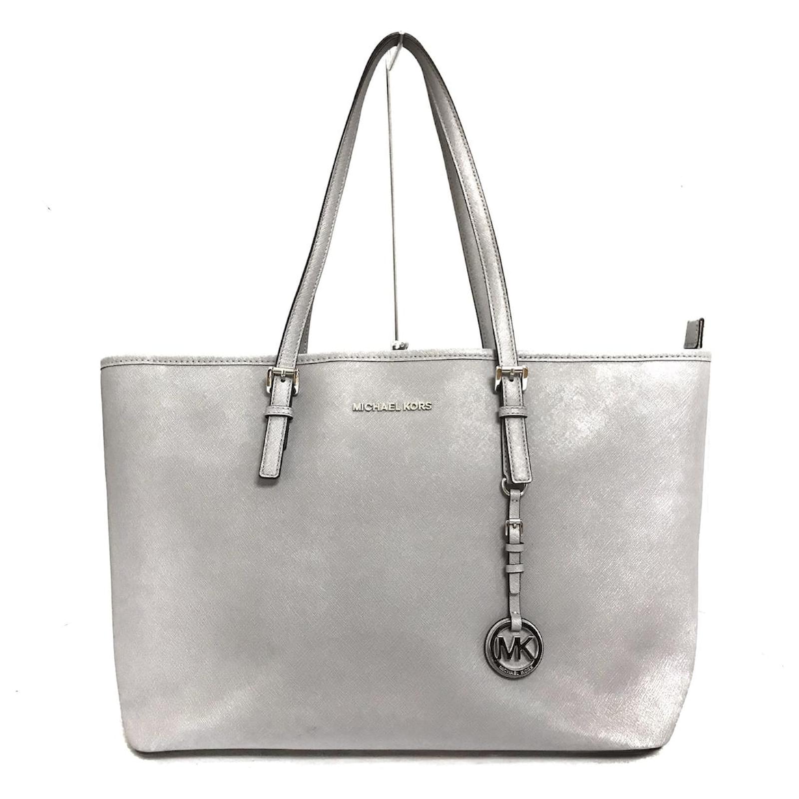 Borsa a tracolla Michael Kors Grigio Pelle verniciata ref.325860 - Joli  Closet