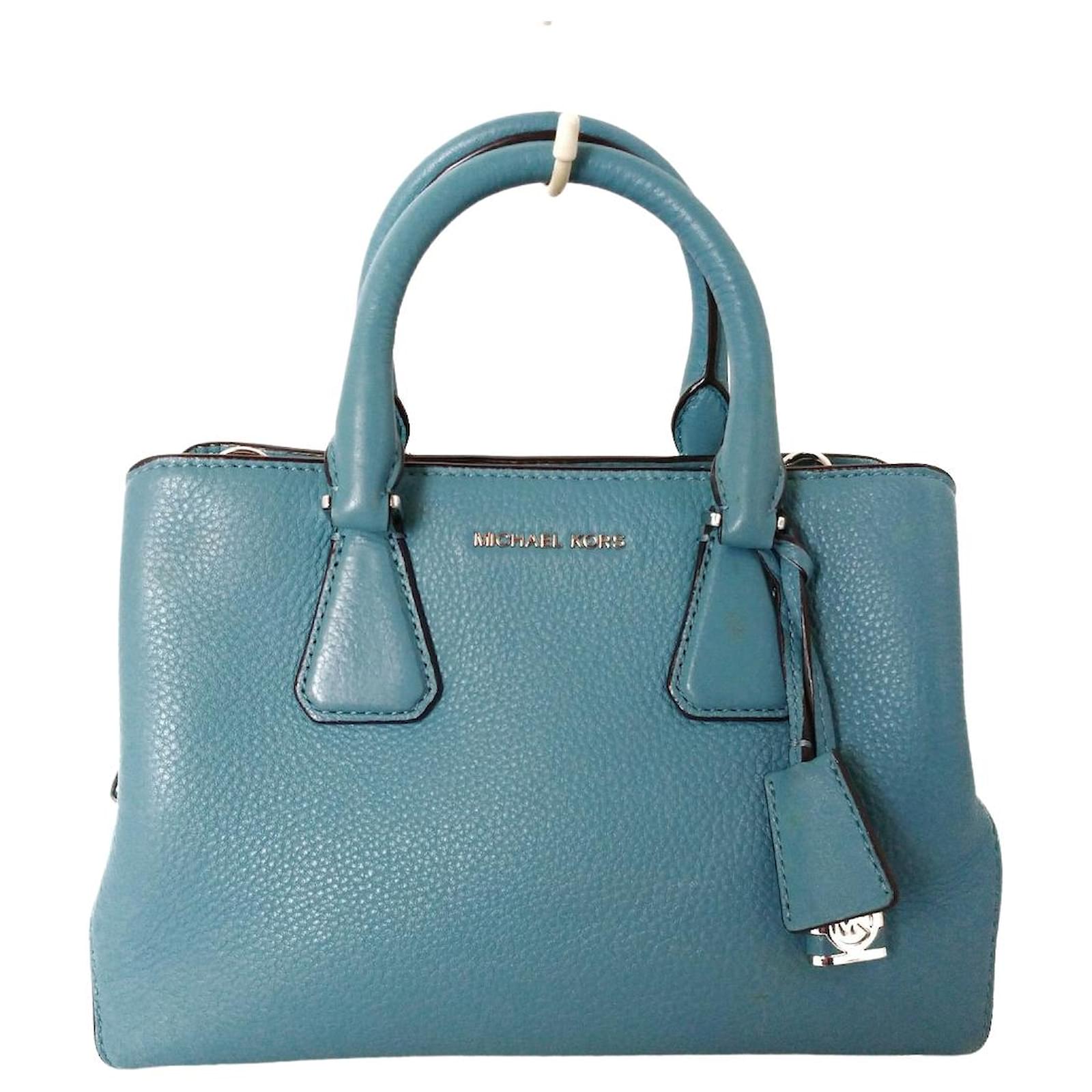 Bolso Michael Kors Azul Cuero ref.325956 - Joli Closet