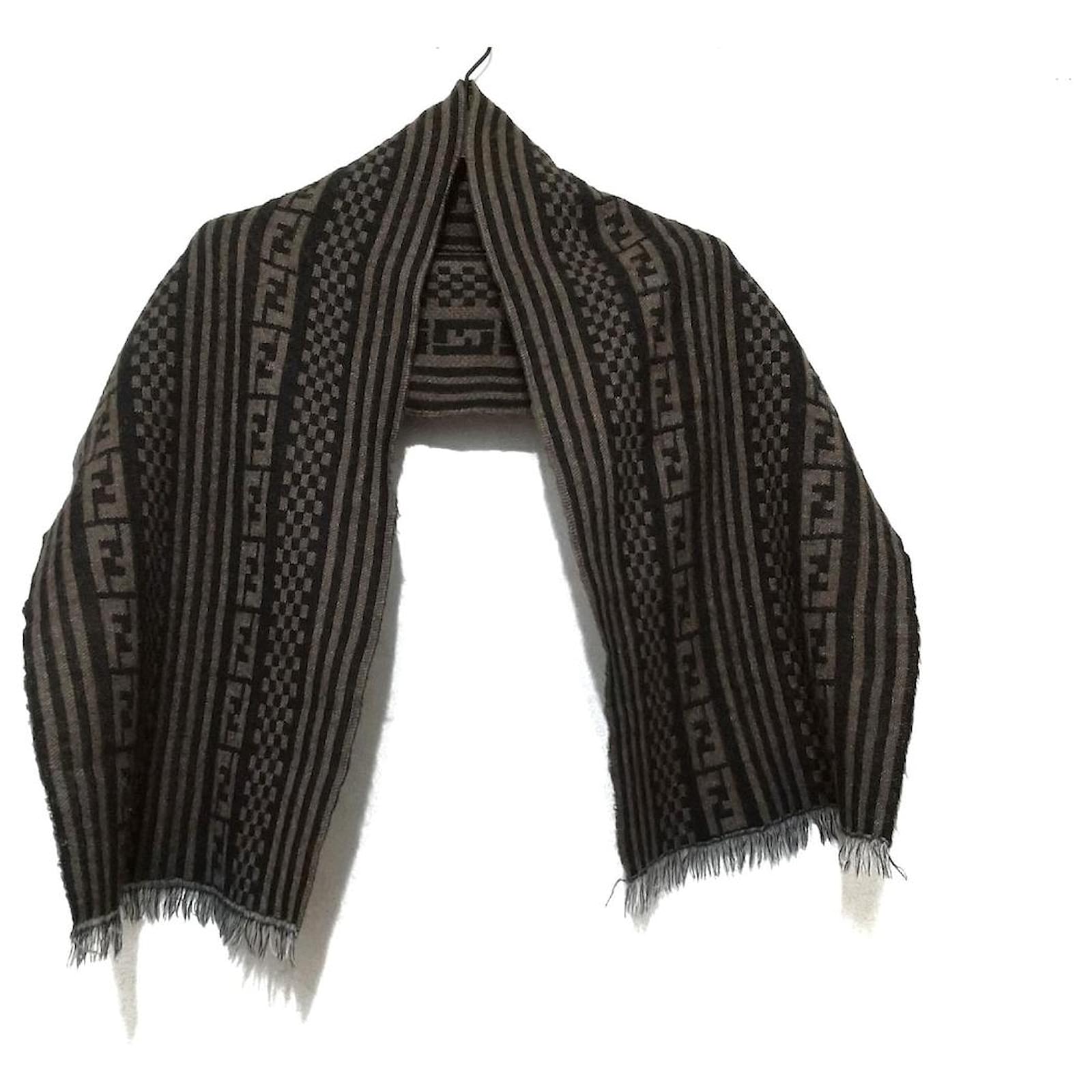 black fendi scarf