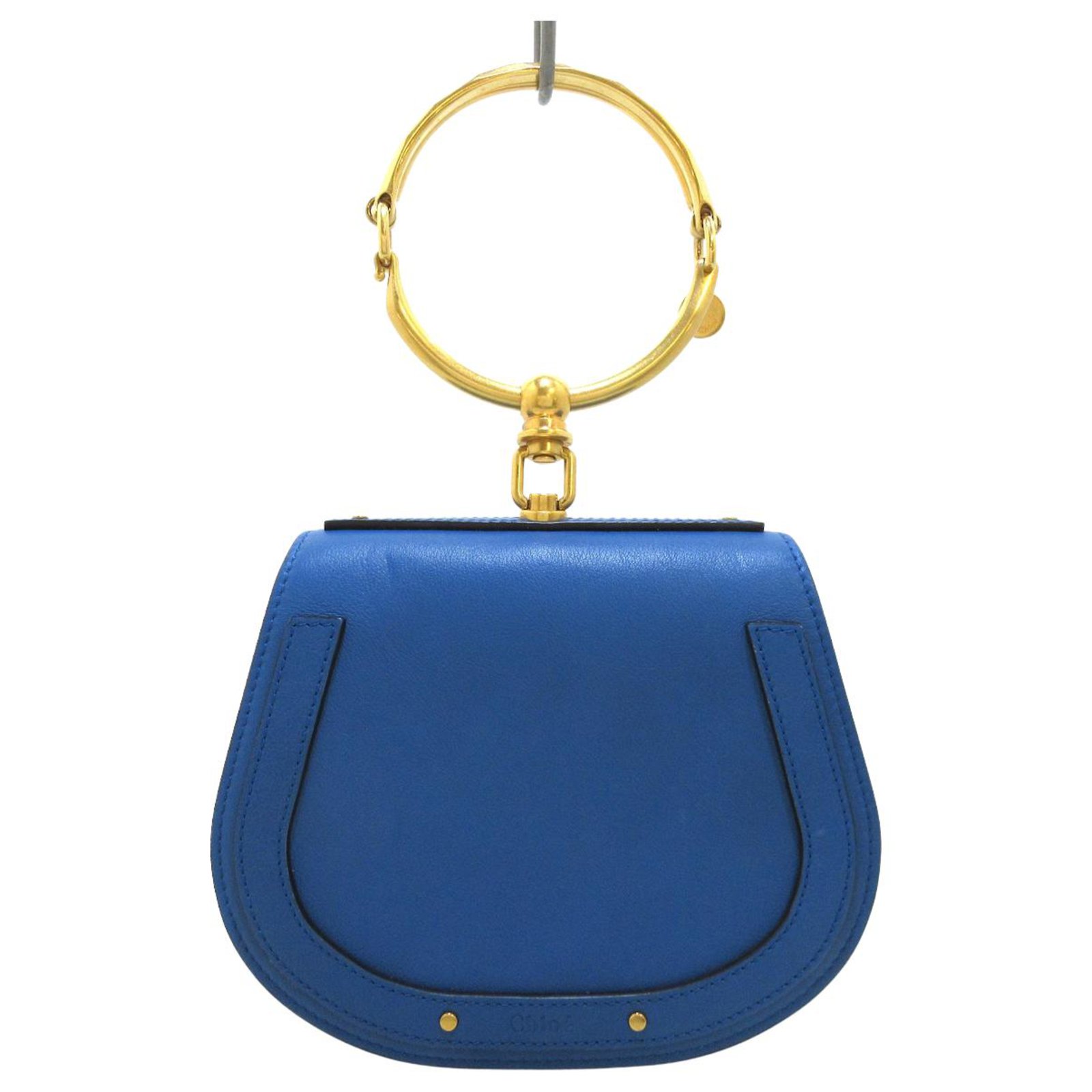 Chloé Chloe nile Blue Leather ref.327195 - Joli Closet