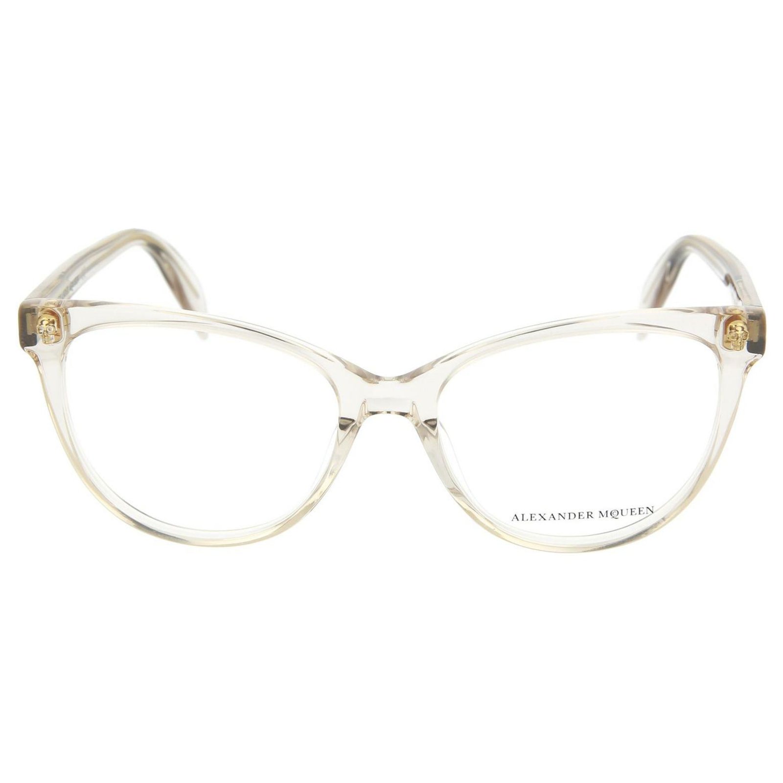 Alexander mcqueen best sale cat eye glasses