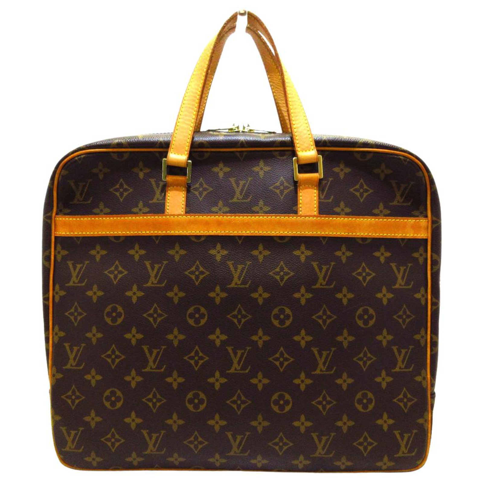 Louis Vuitton Porte document pegase Brown Cloth ref.328346 - Joli Closet
