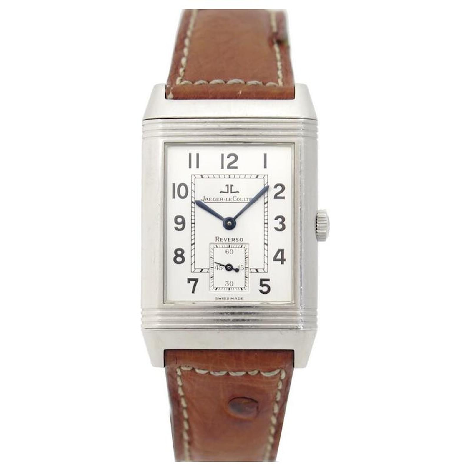 Jaeger Lecoultre OROLOGIO JAEGER-LECOULTRE REVERSO 270.8.62 OROLOGIO  MECCANICO DI GRANDI DIMENSIONI GT Argento ref.328948 - Joli Closet
