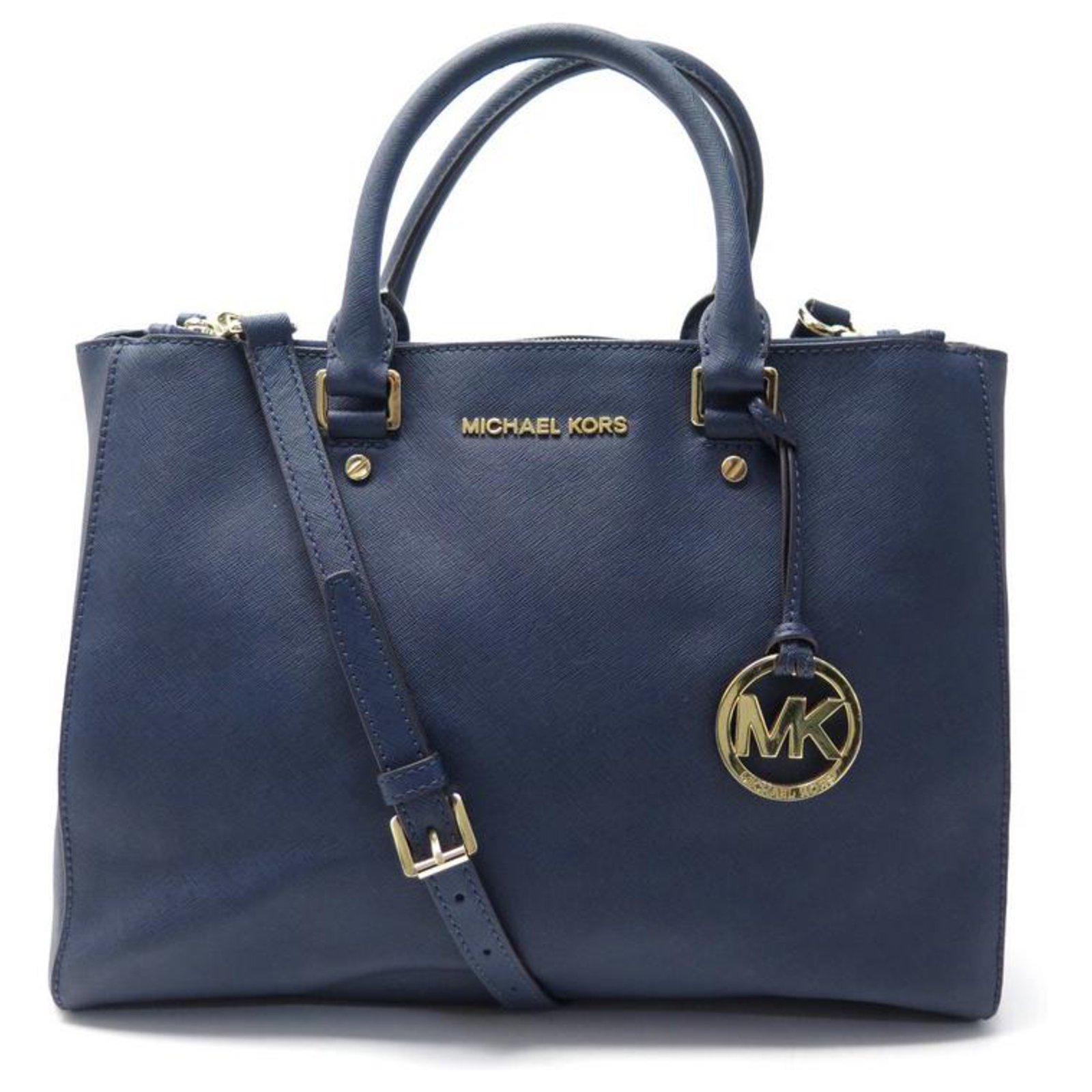 Michael Kors Blue Signature Shoulder Bag
