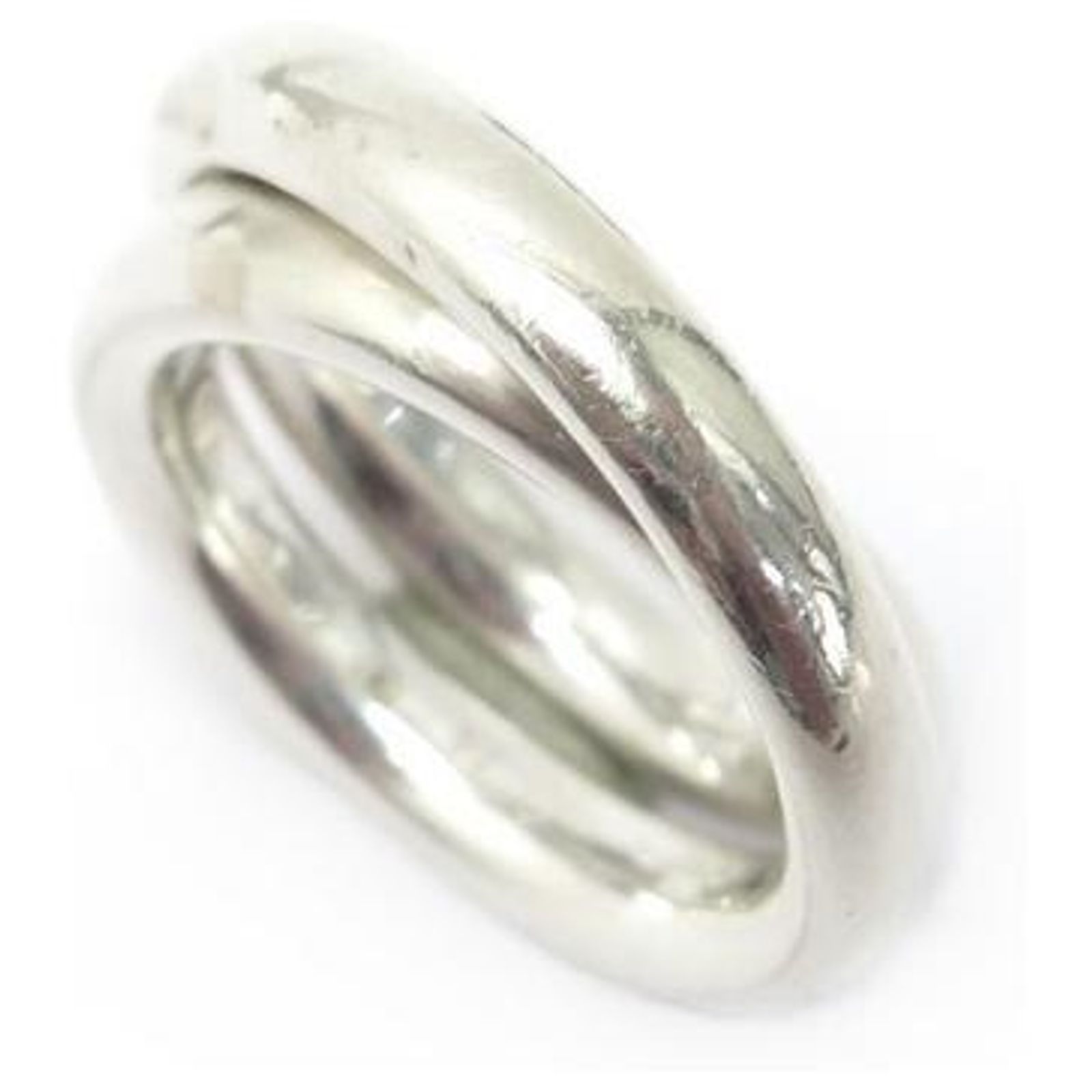 Bague Vintage En Argent Massif 925 Avec Onyx - Taille 52 - Occasion