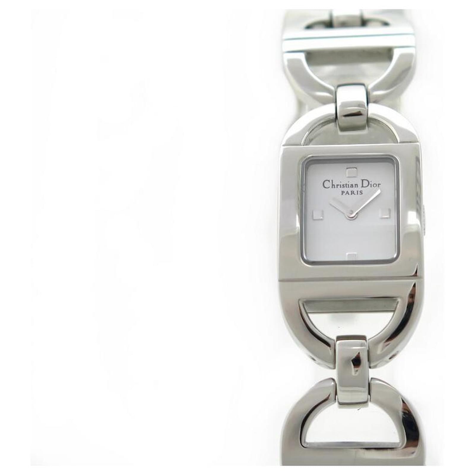 Christian Dior Pandiora 時計　D78-108 NEW CHRISTIAN DIOR PANDIORA D WATCH78-108 QUARTZ 19 MM STEEL WATCH