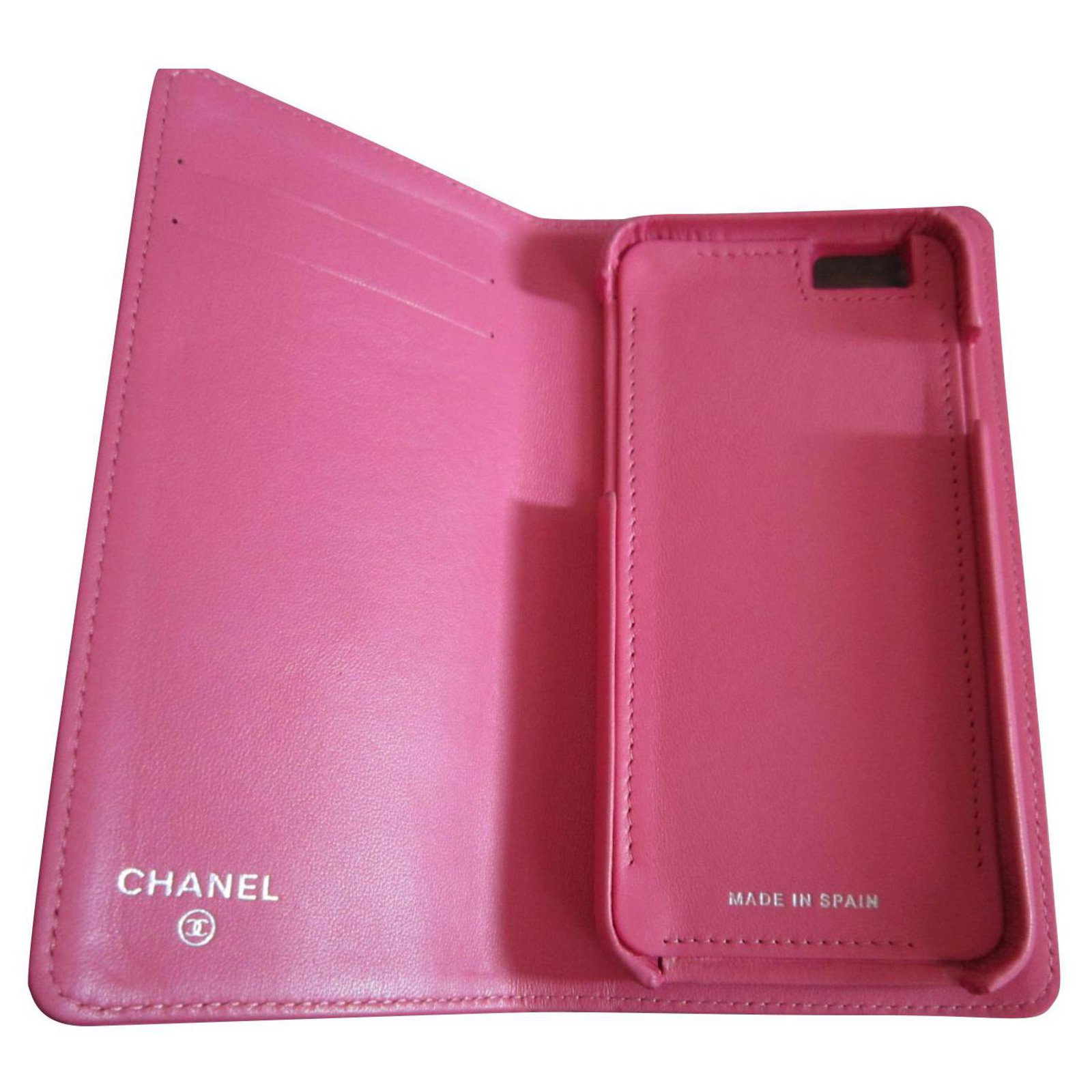 Chanel Purses, wallets, cases Pink Leather ref.330320 - Joli Closet