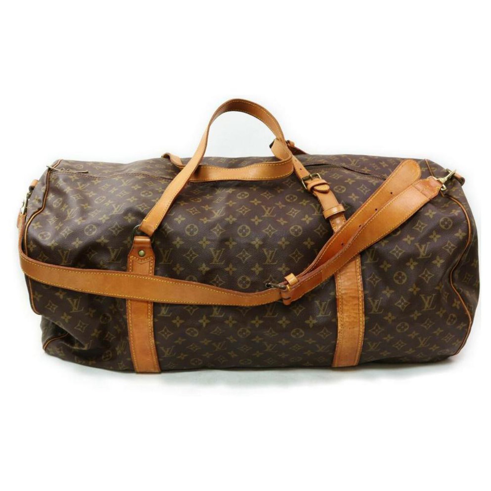 Louis Vuitton borsa da viaggio Polochon 65 monogramma